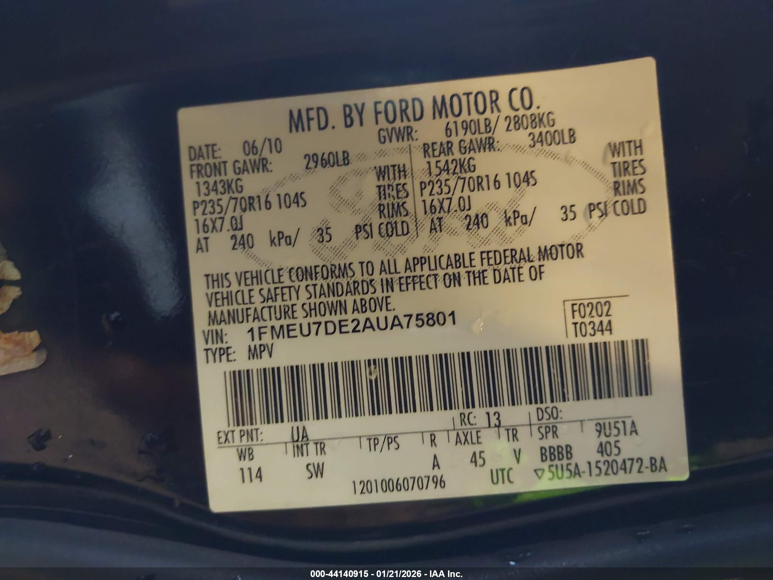 FORD EXPLORER image 9
