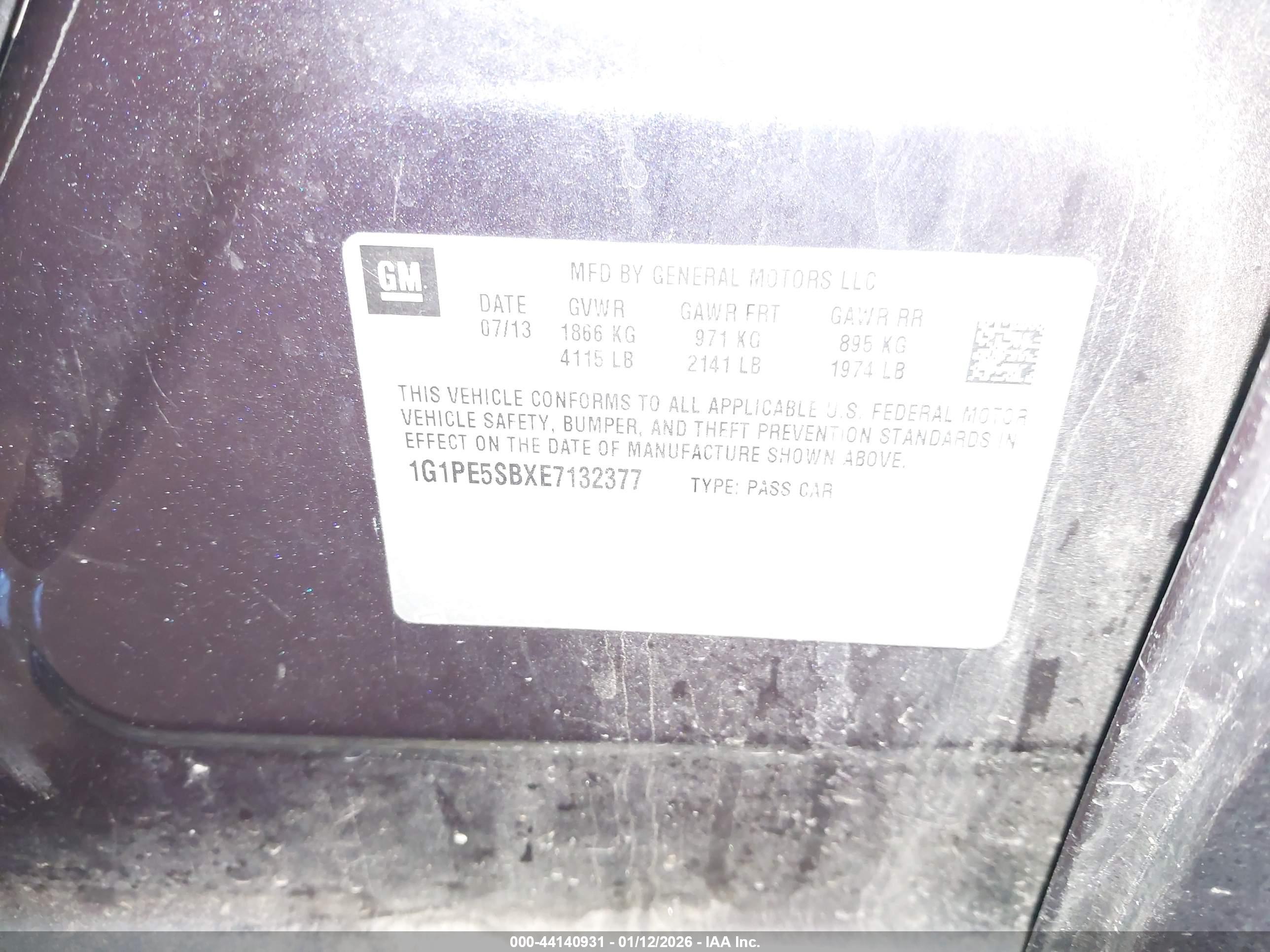CHEVROLET CRUZE image 9