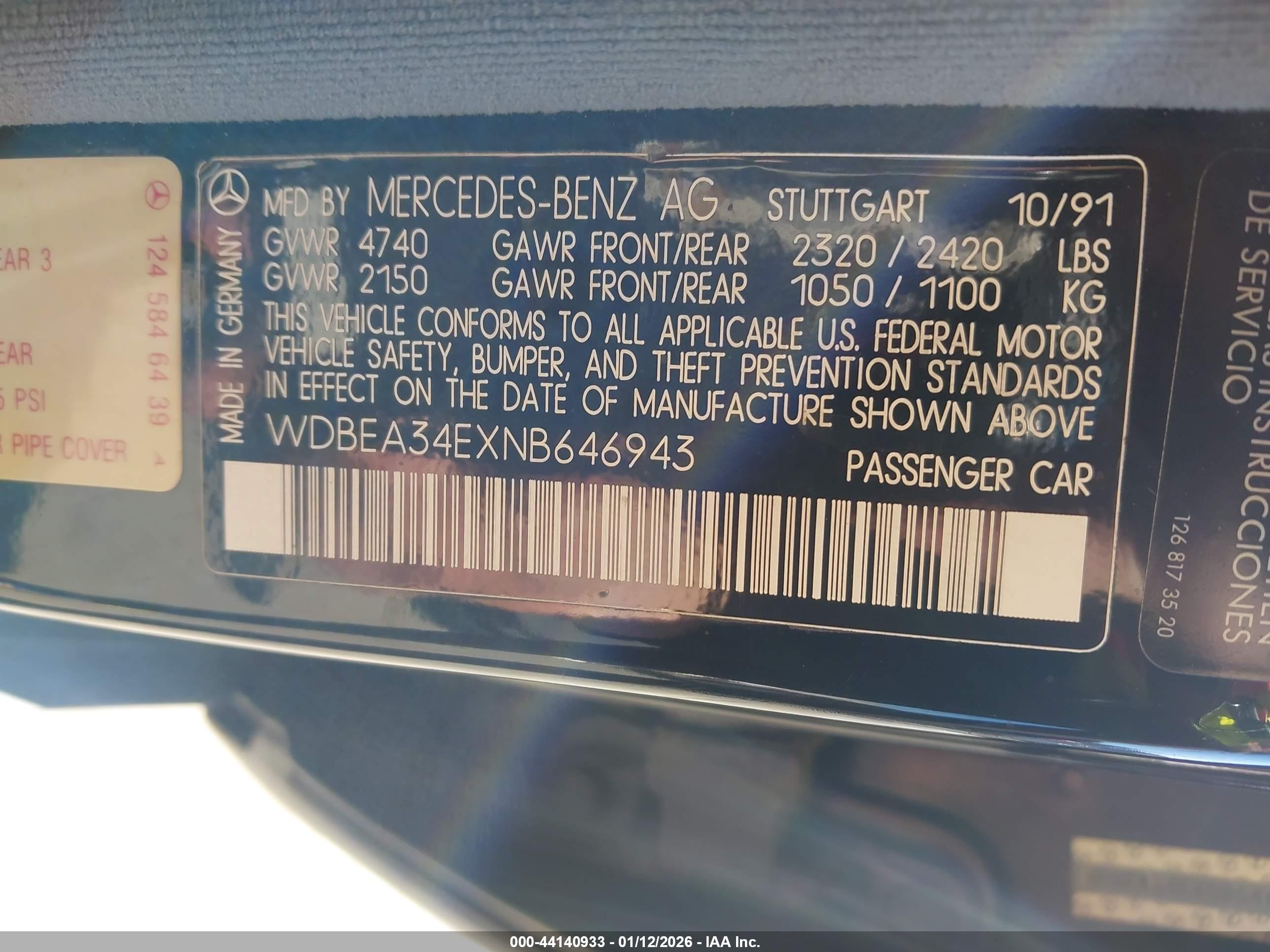 MERCEDES-BENZ 400 image 9
