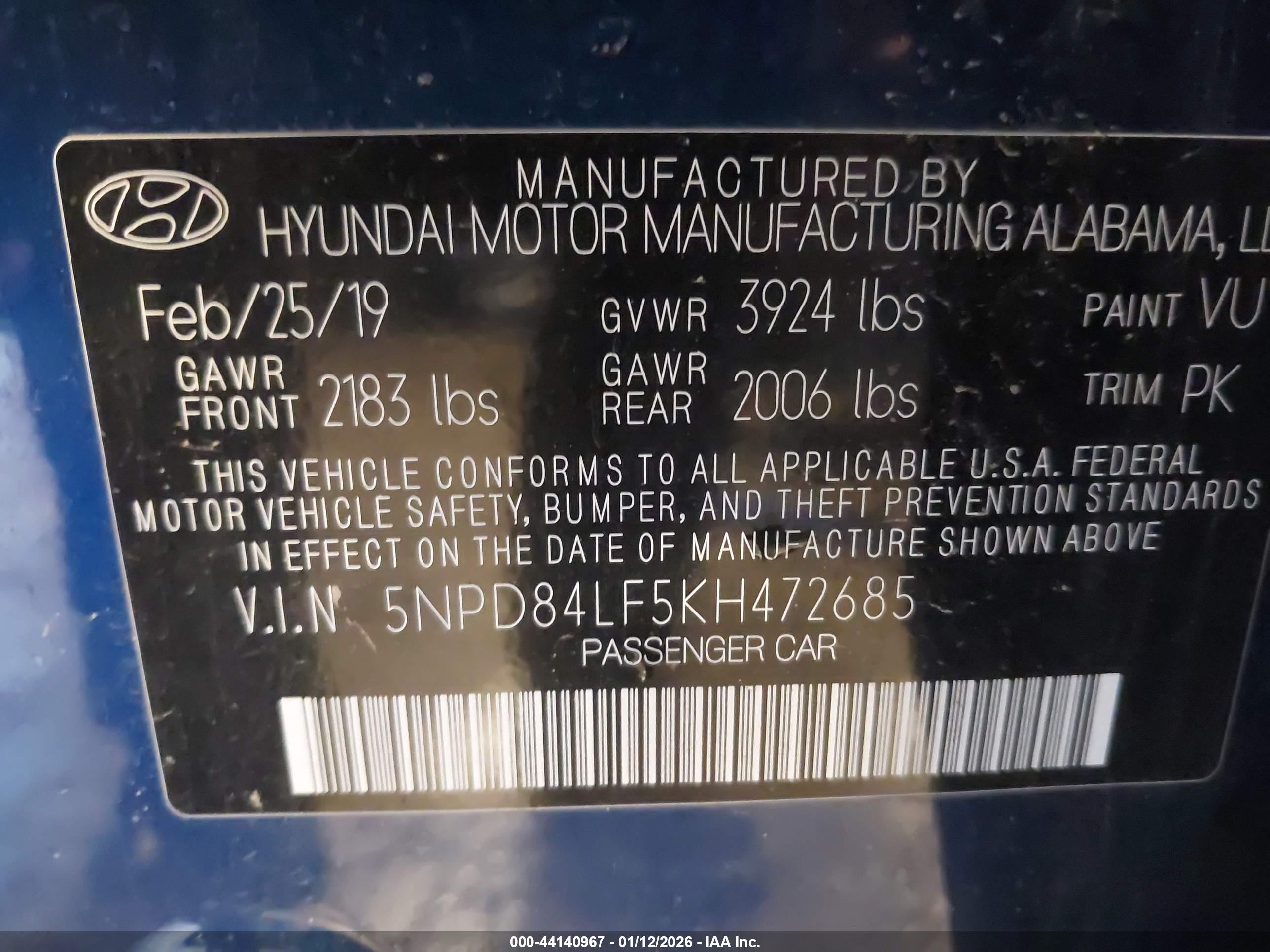 HYUNDAI ELANTRA image 9