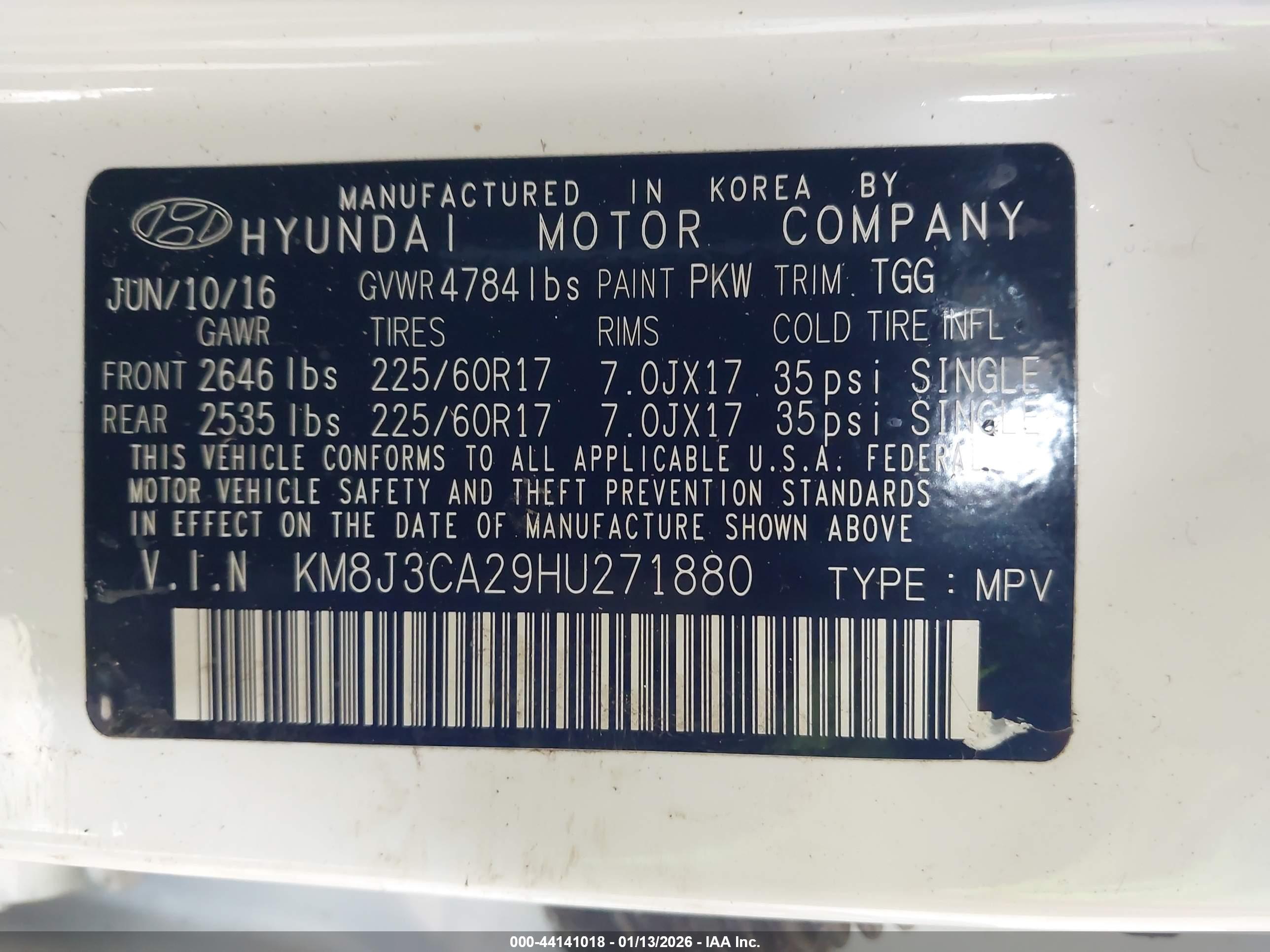 HYUNDAI TUCSON image 9