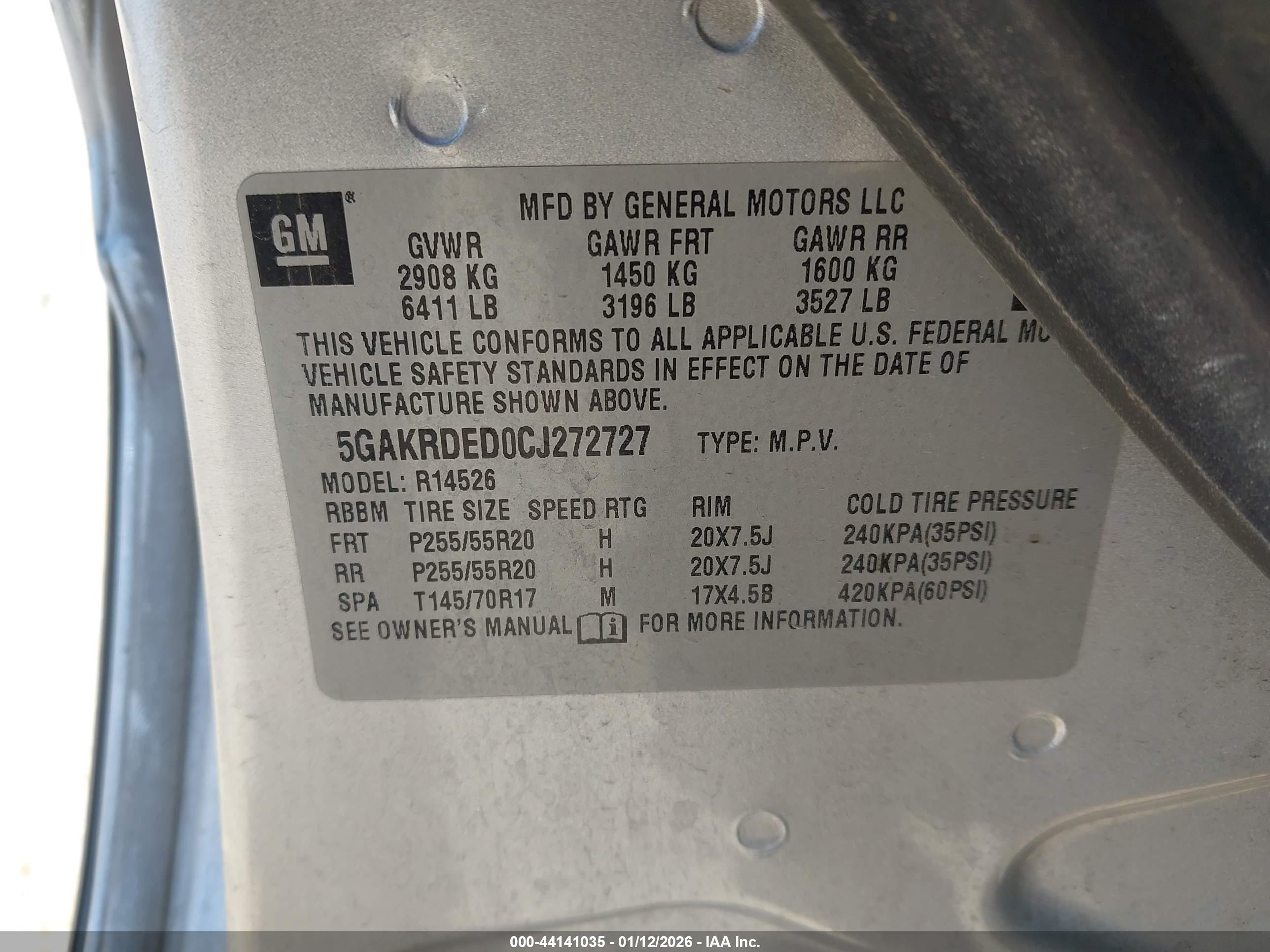 BUICK ENCLAVE image 9