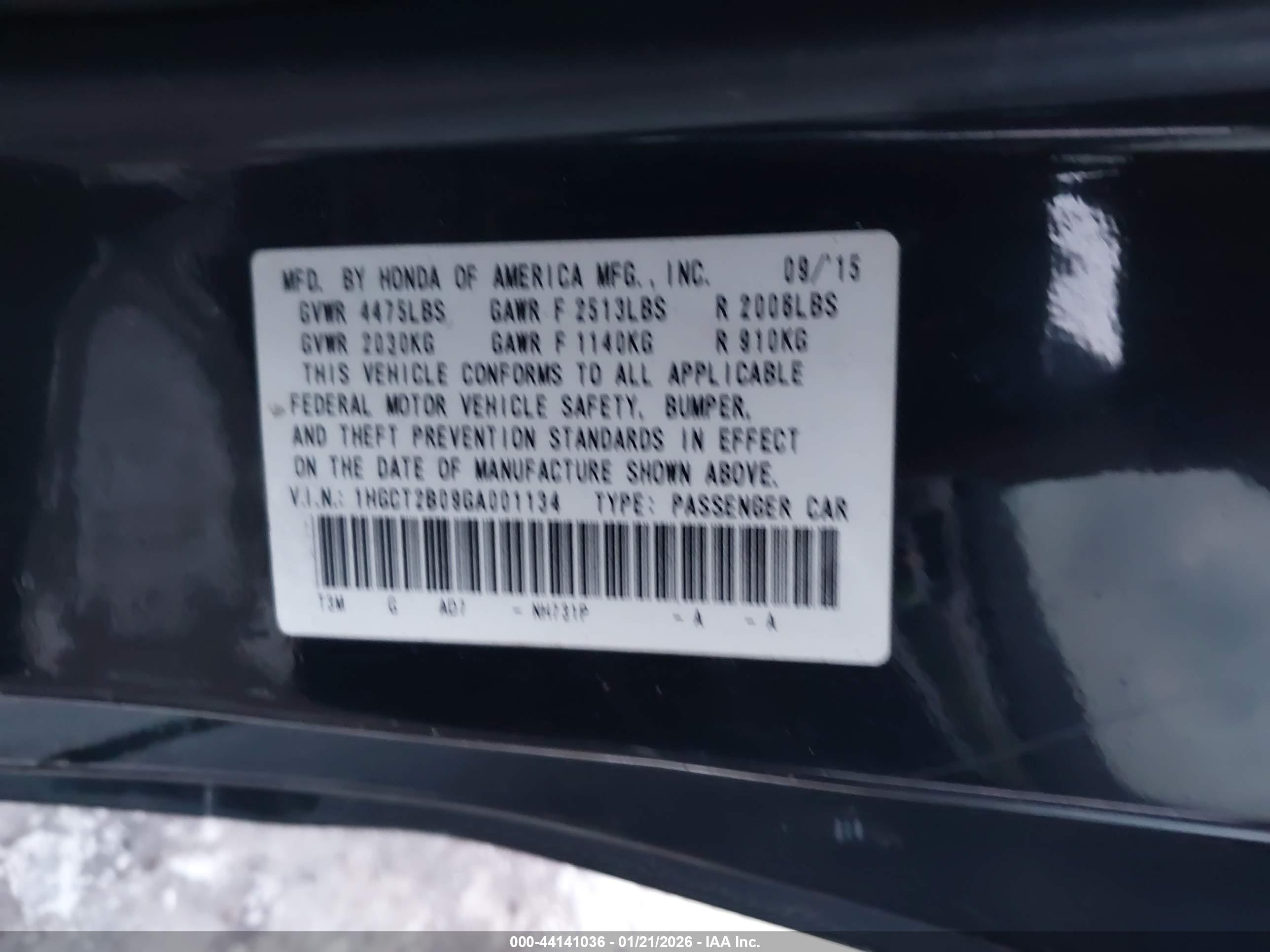 HONDA ACCORD image 9
