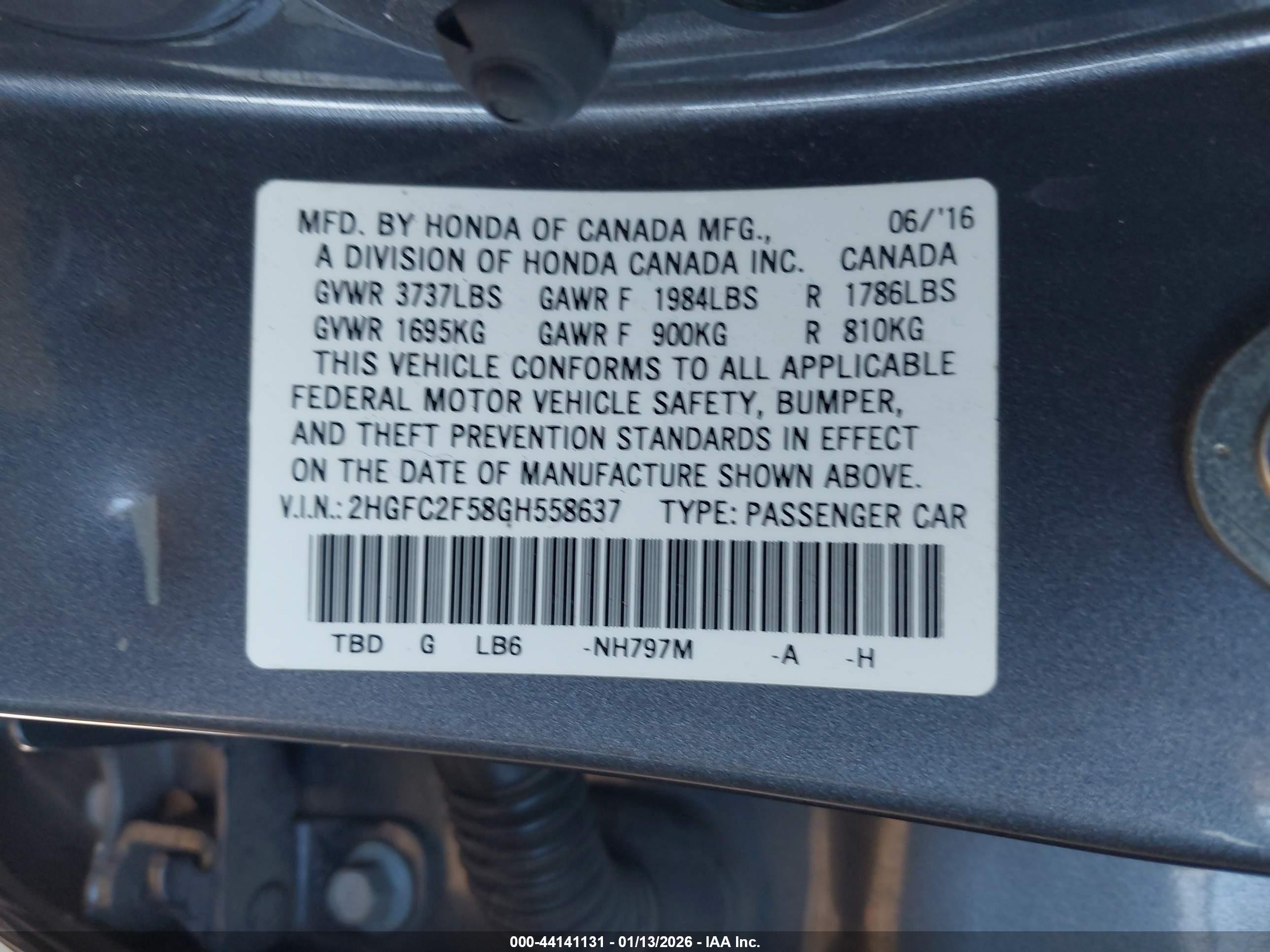 HONDA CIVIC image 9