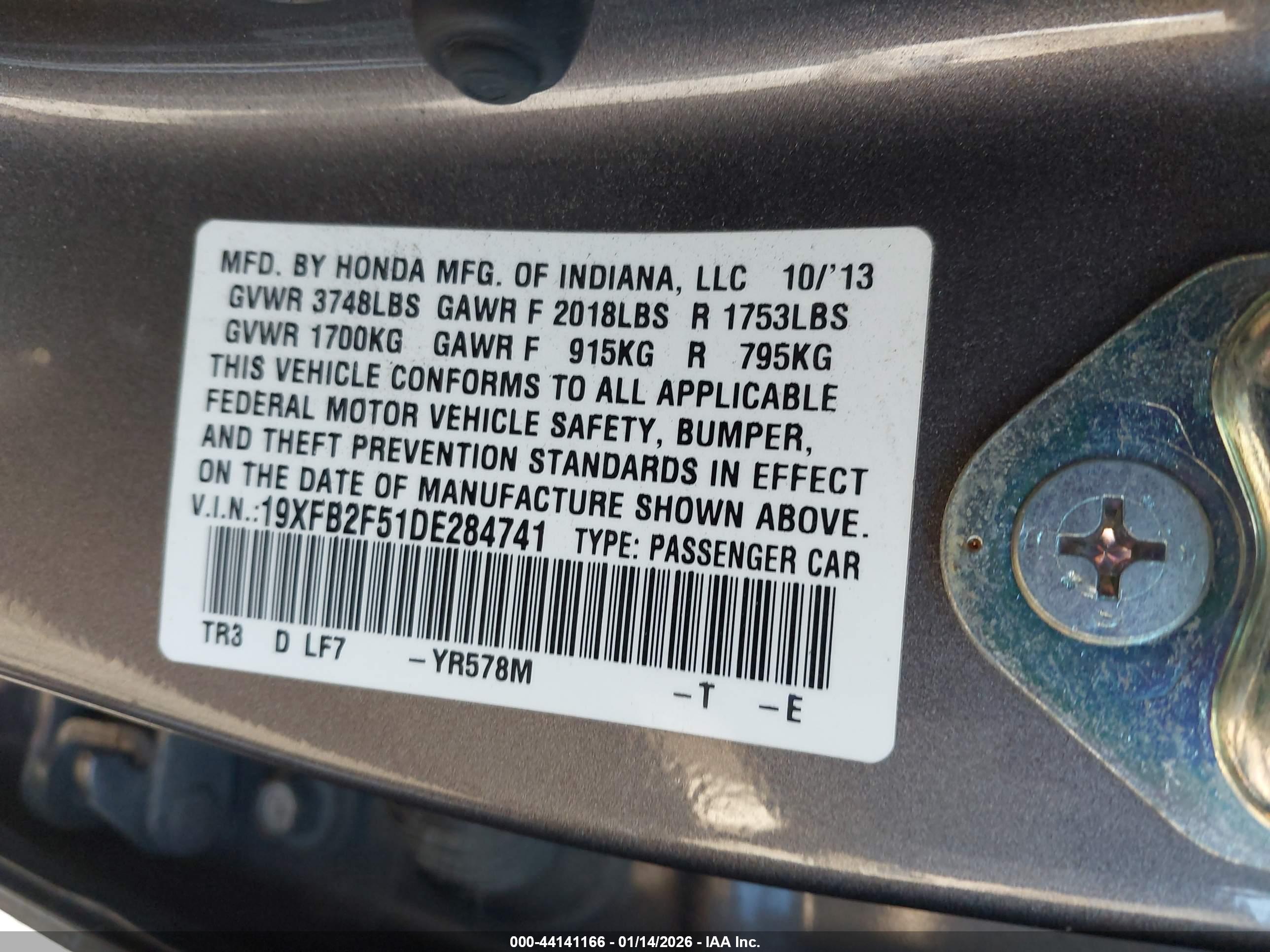 HONDA CIVIC image 9