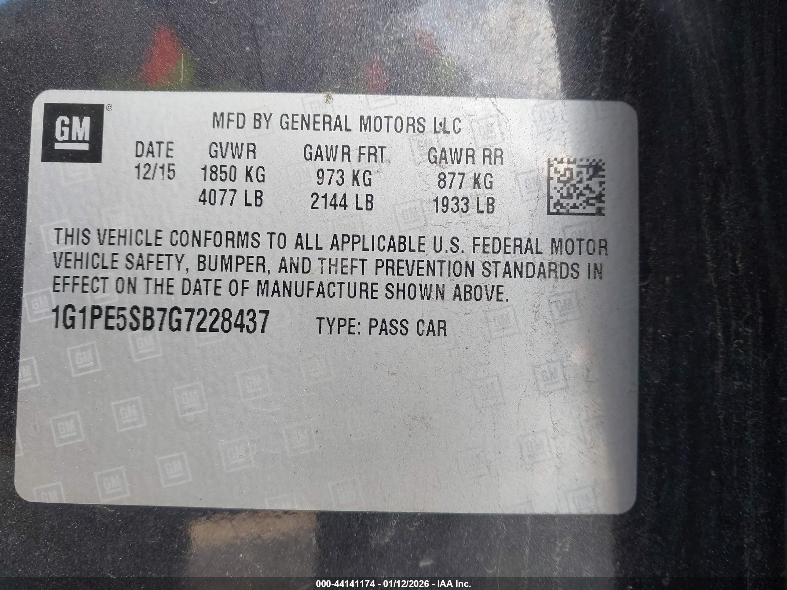 CHEVROLET CRUZE image 9