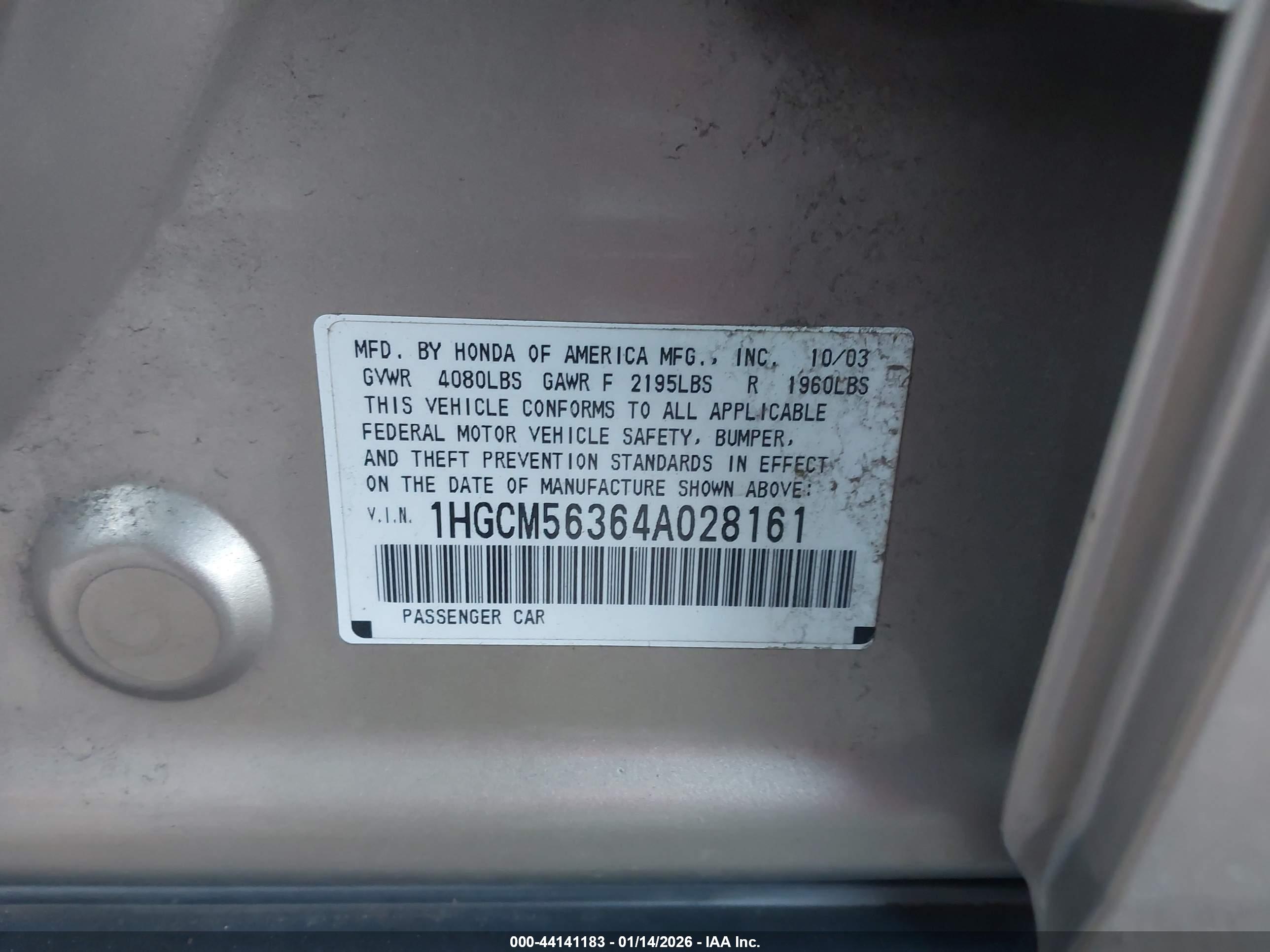 HONDA ACCORD image 9