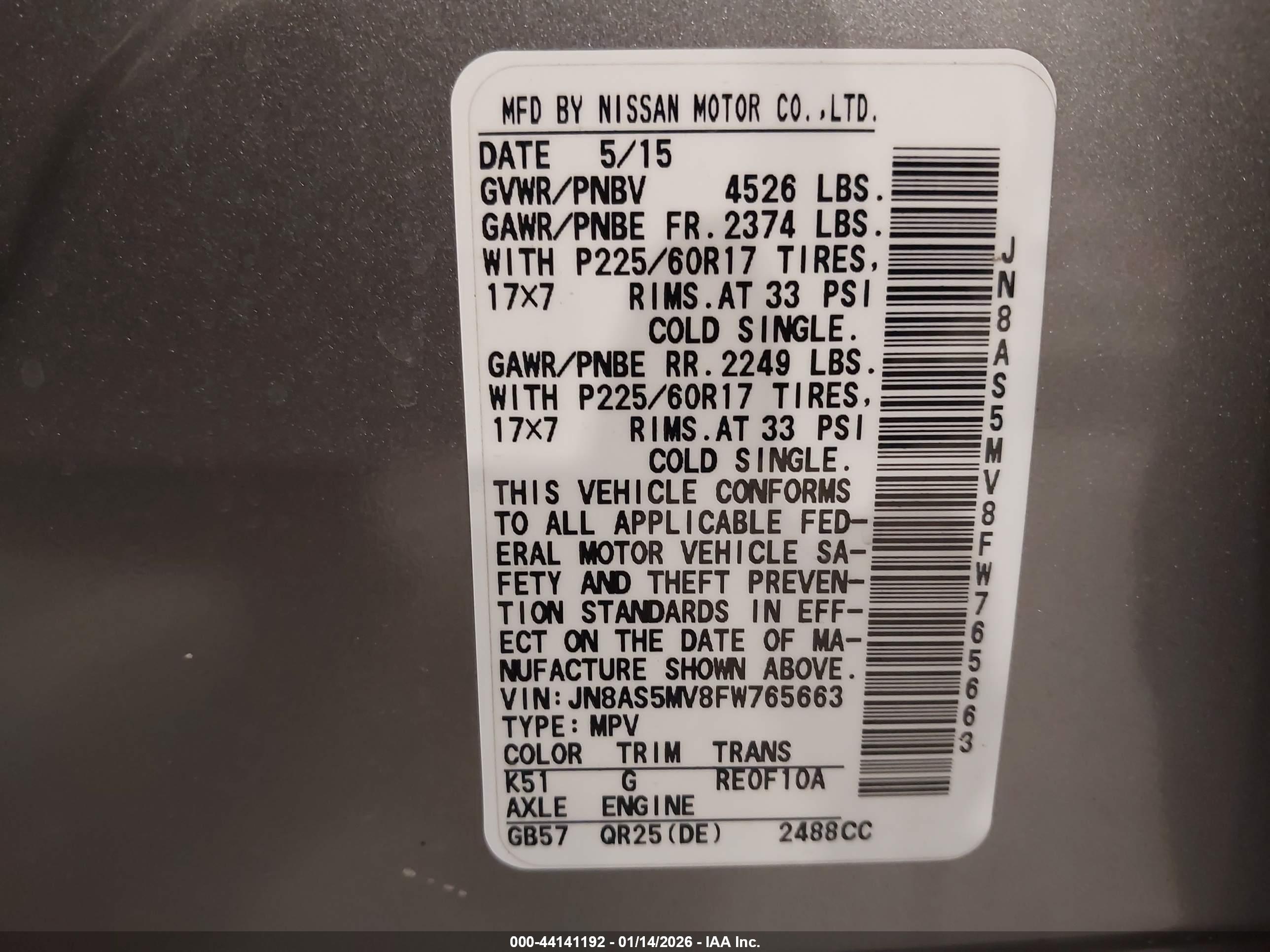 NISSAN ROGUE image 9