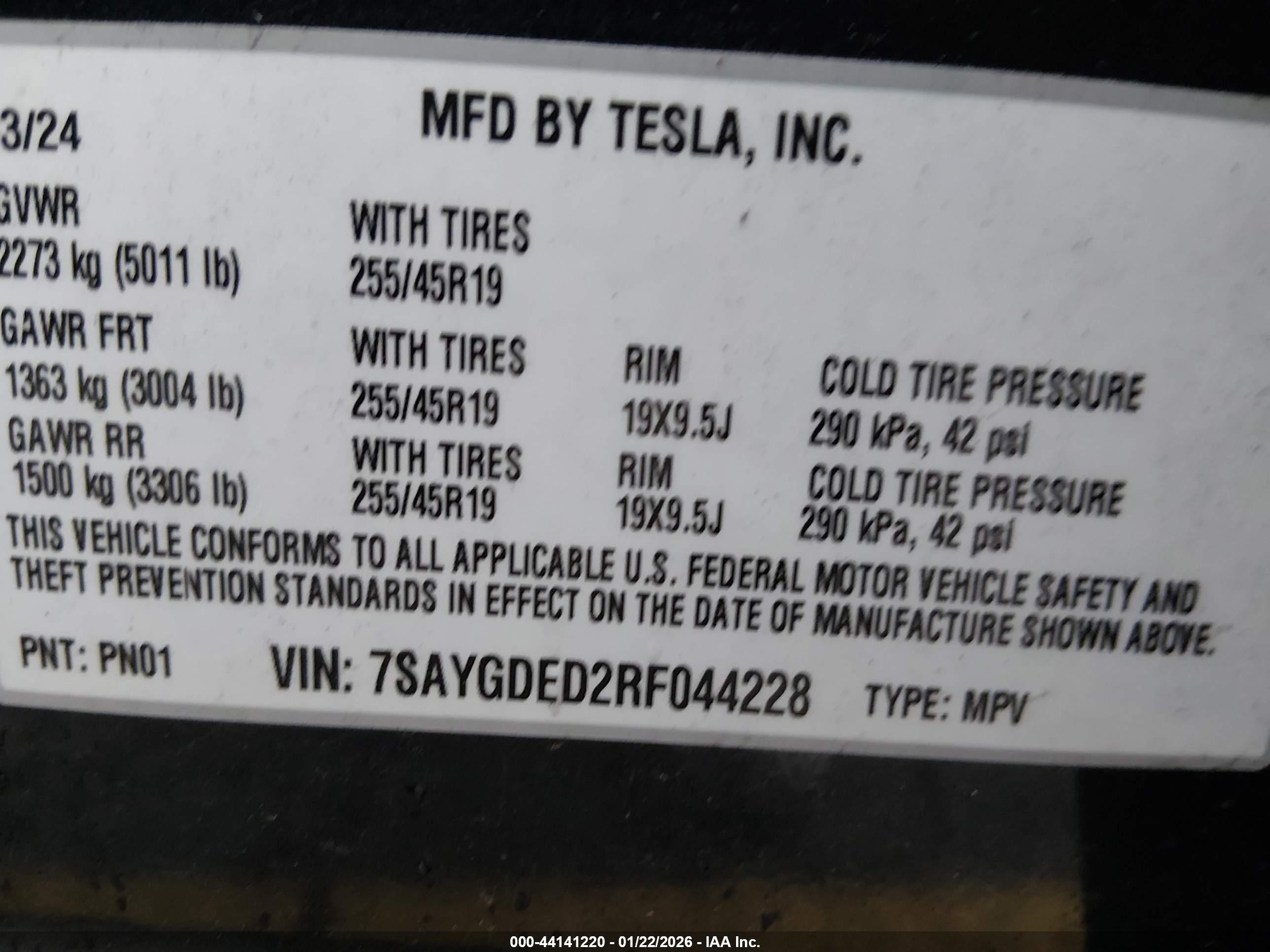 TESLA MODEL image 9
