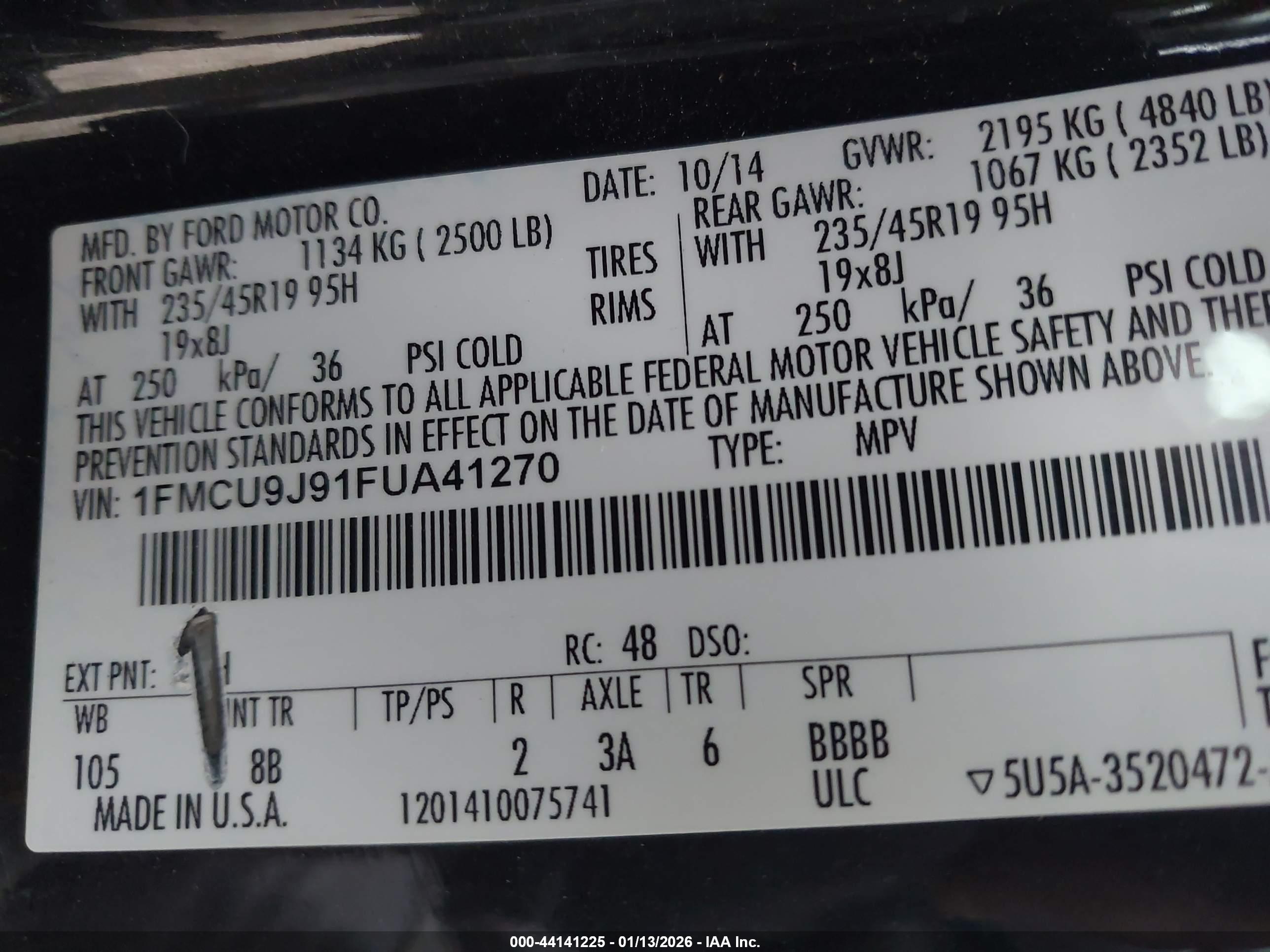 FORD ESCAPE image 9