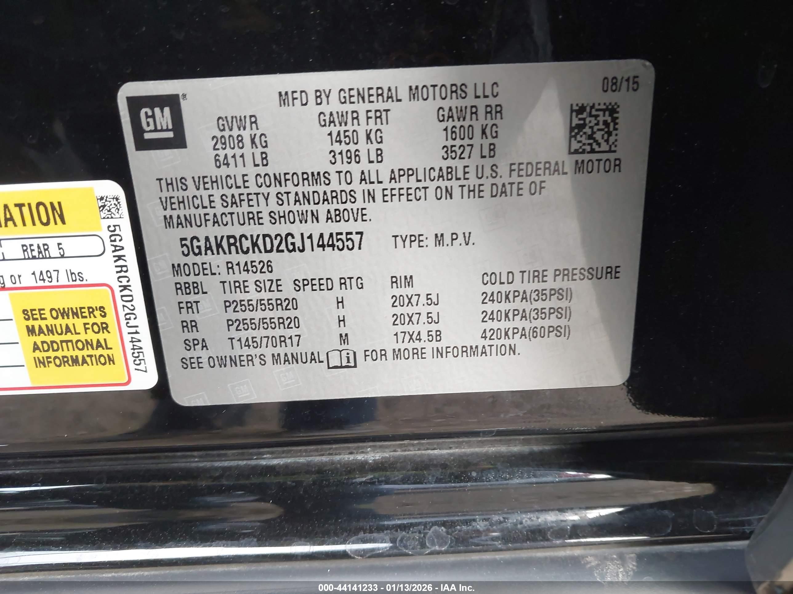 BUICK ENCLAVE image 9