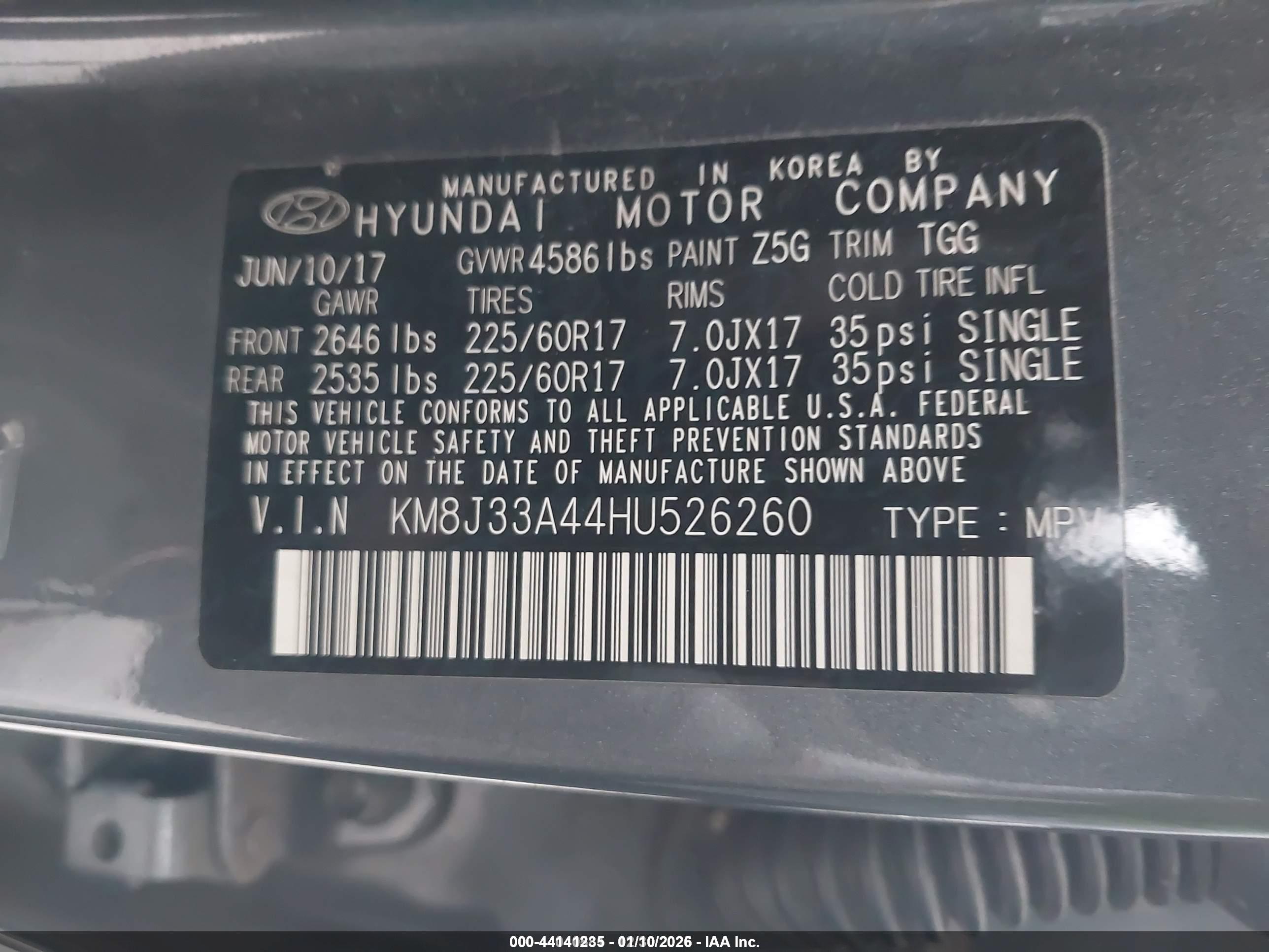 HYUNDAI TUCSON image 9