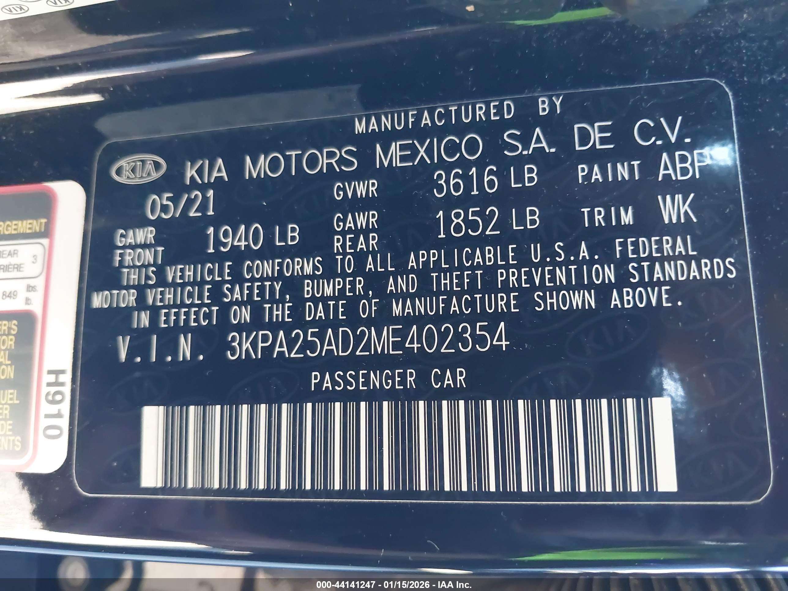 KIA RIO image 9