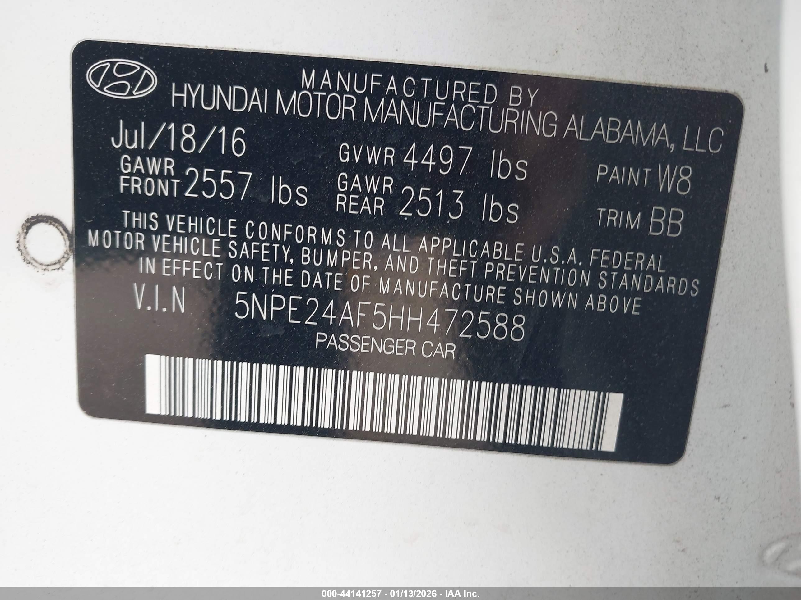 HYUNDAI SONATA image 9