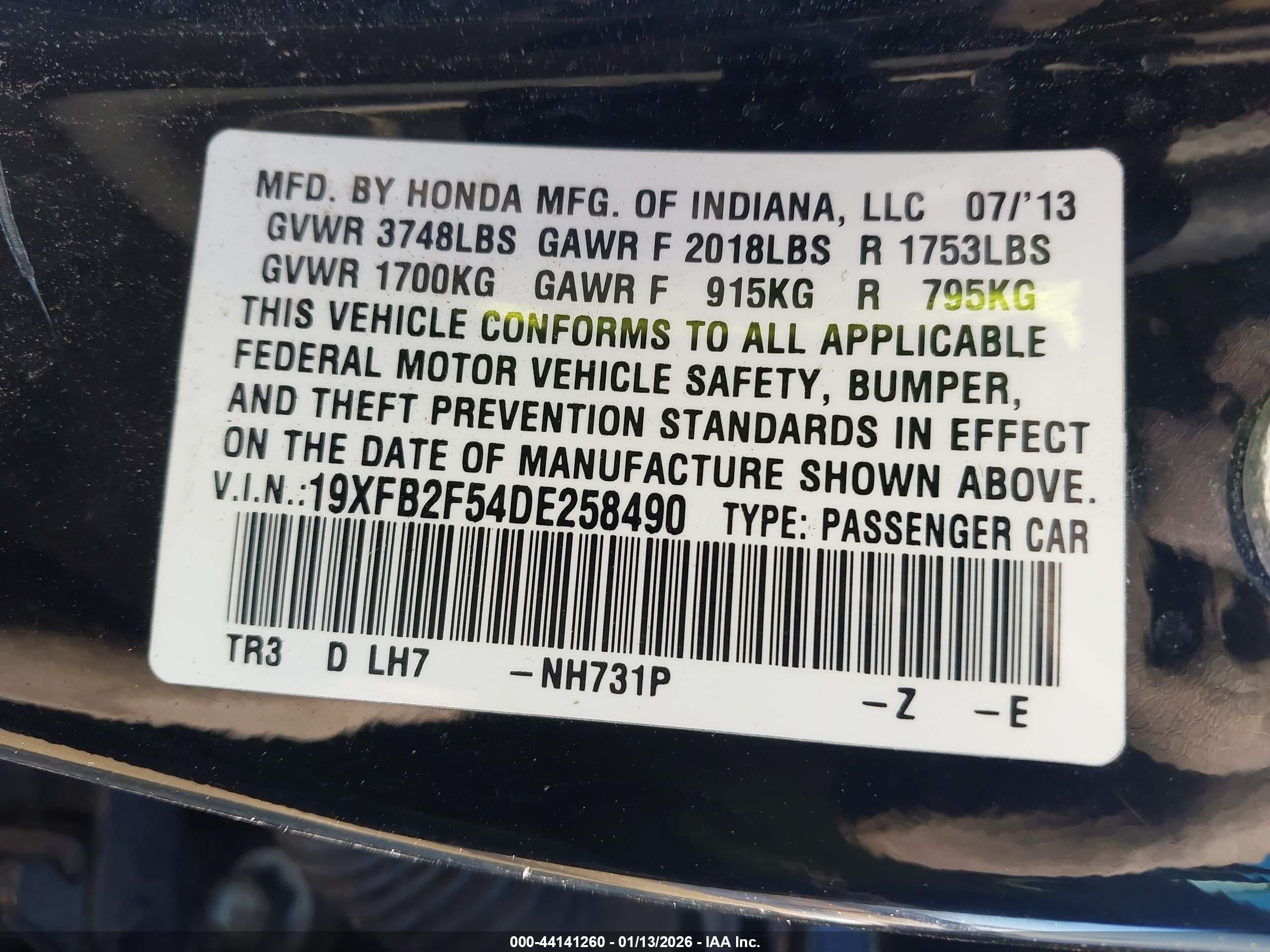 HONDA CIVIC image 9