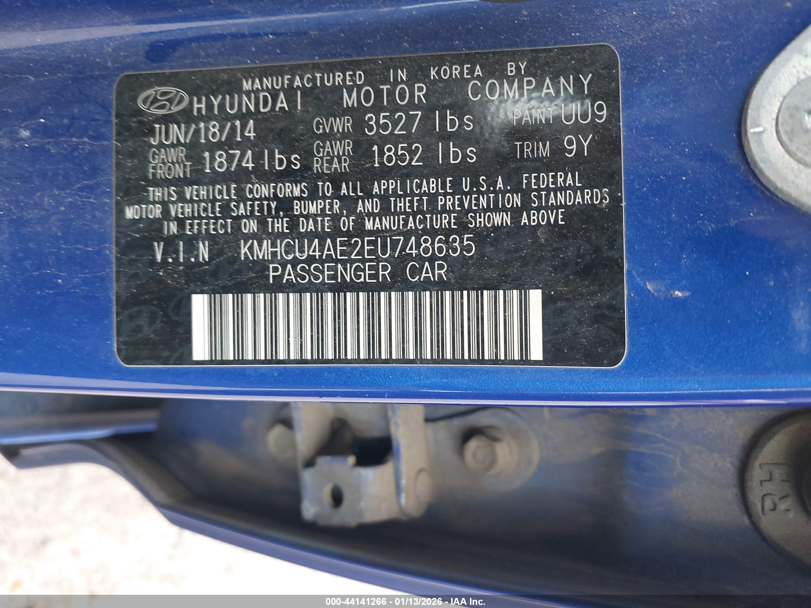 HYUNDAI ACCENT image 9
