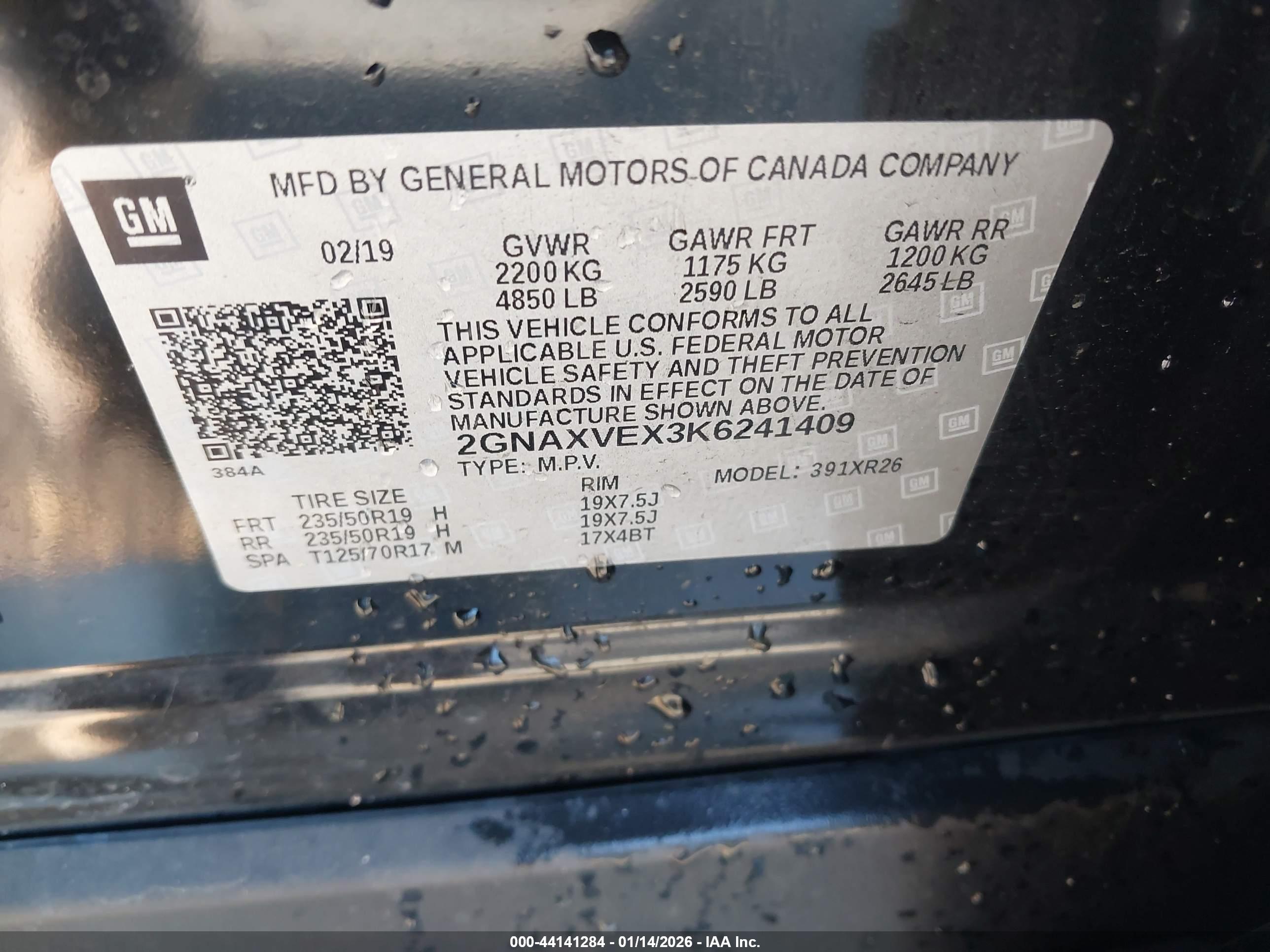 CHEVROLET EQUINOX image 9