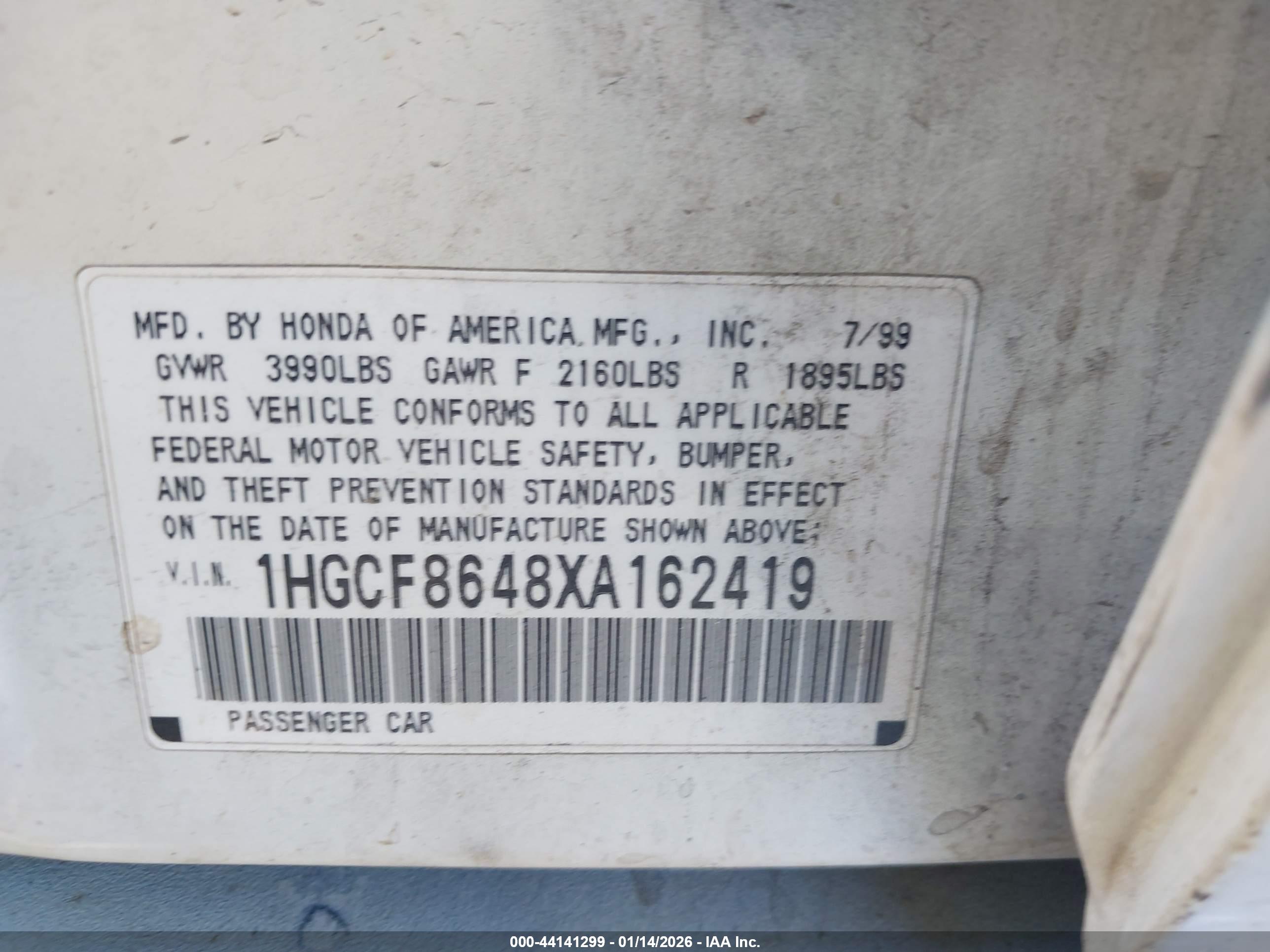 HONDA ACCORD image 9