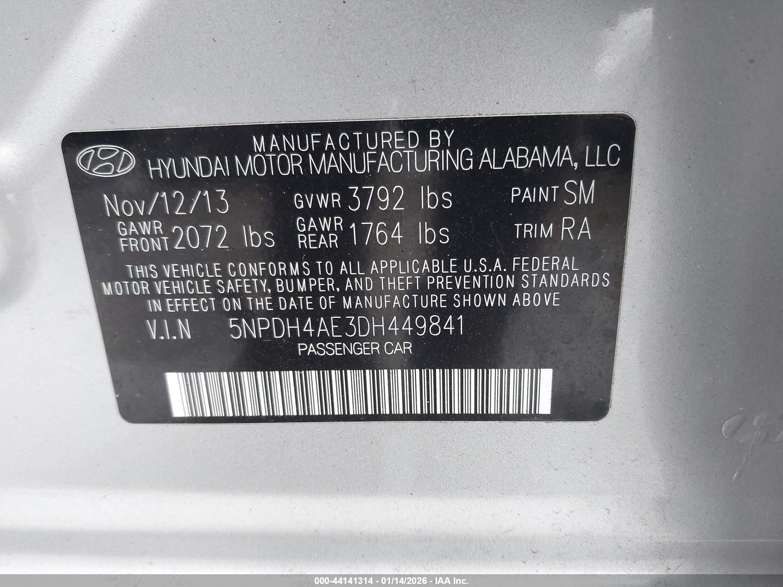 HYUNDAI ELANTRA image 9