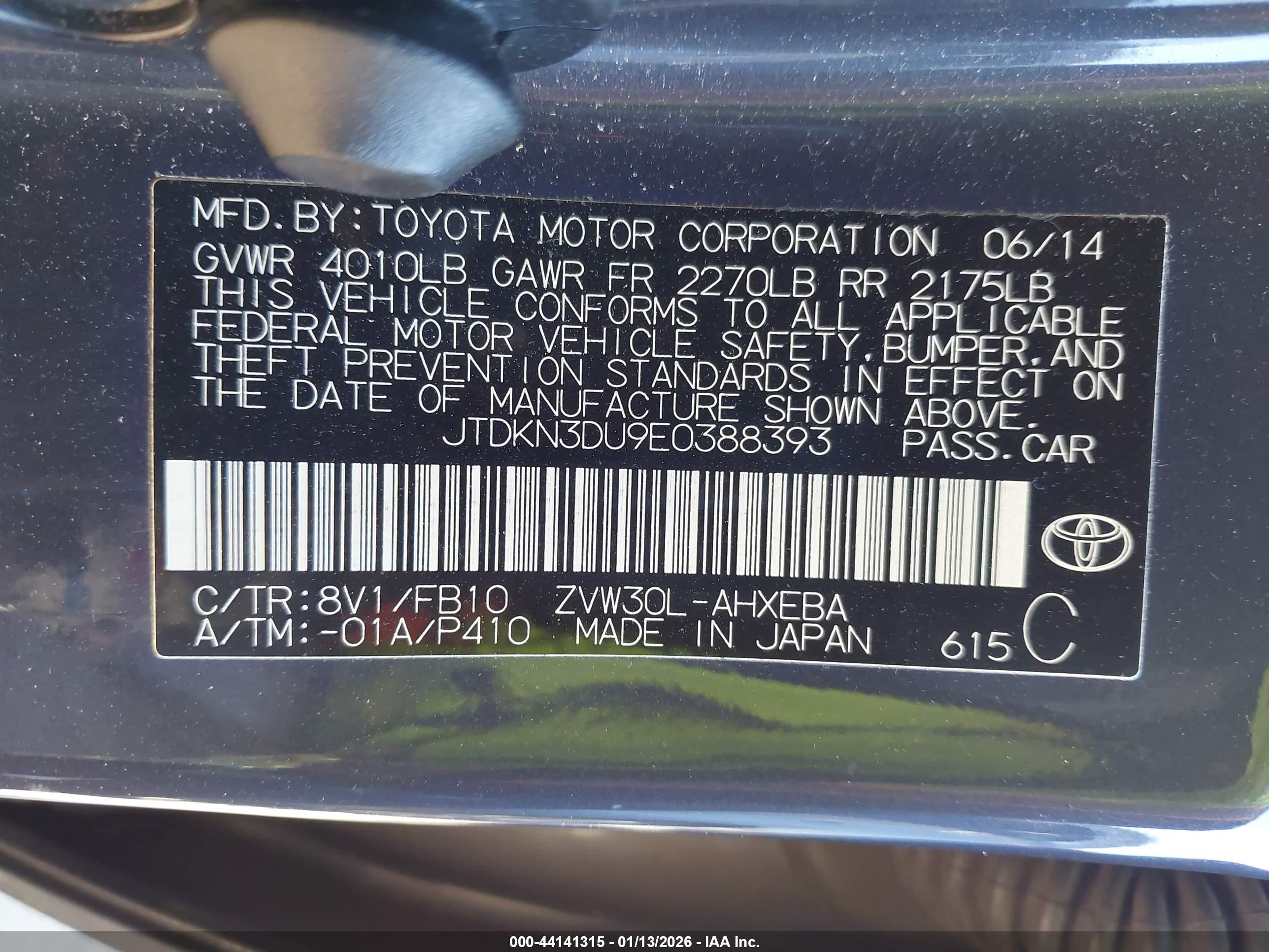 TOYOTA PRIUS image 9