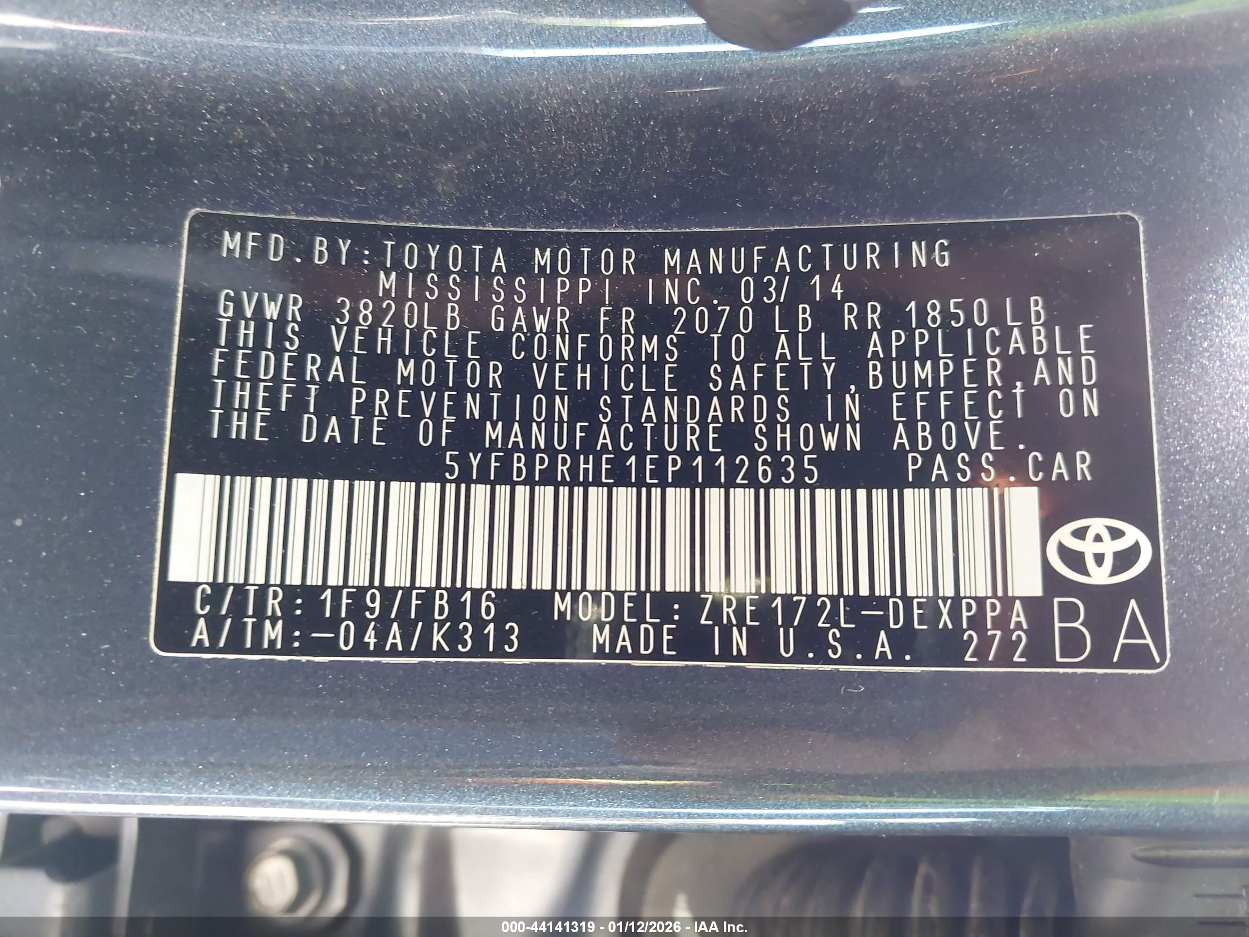 TOYOTA COROLLA image 9