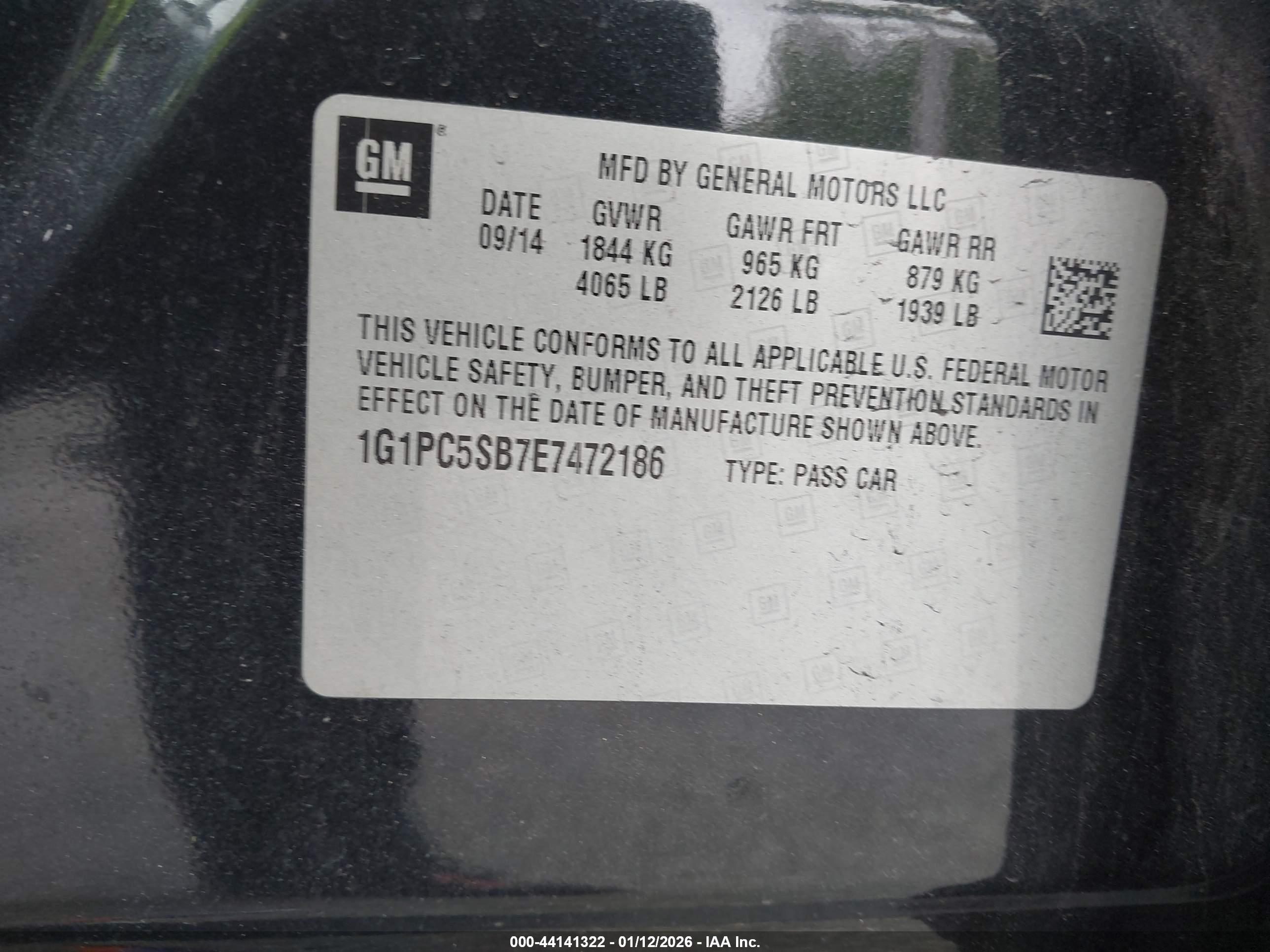 CHEVROLET CRUZE image 9
