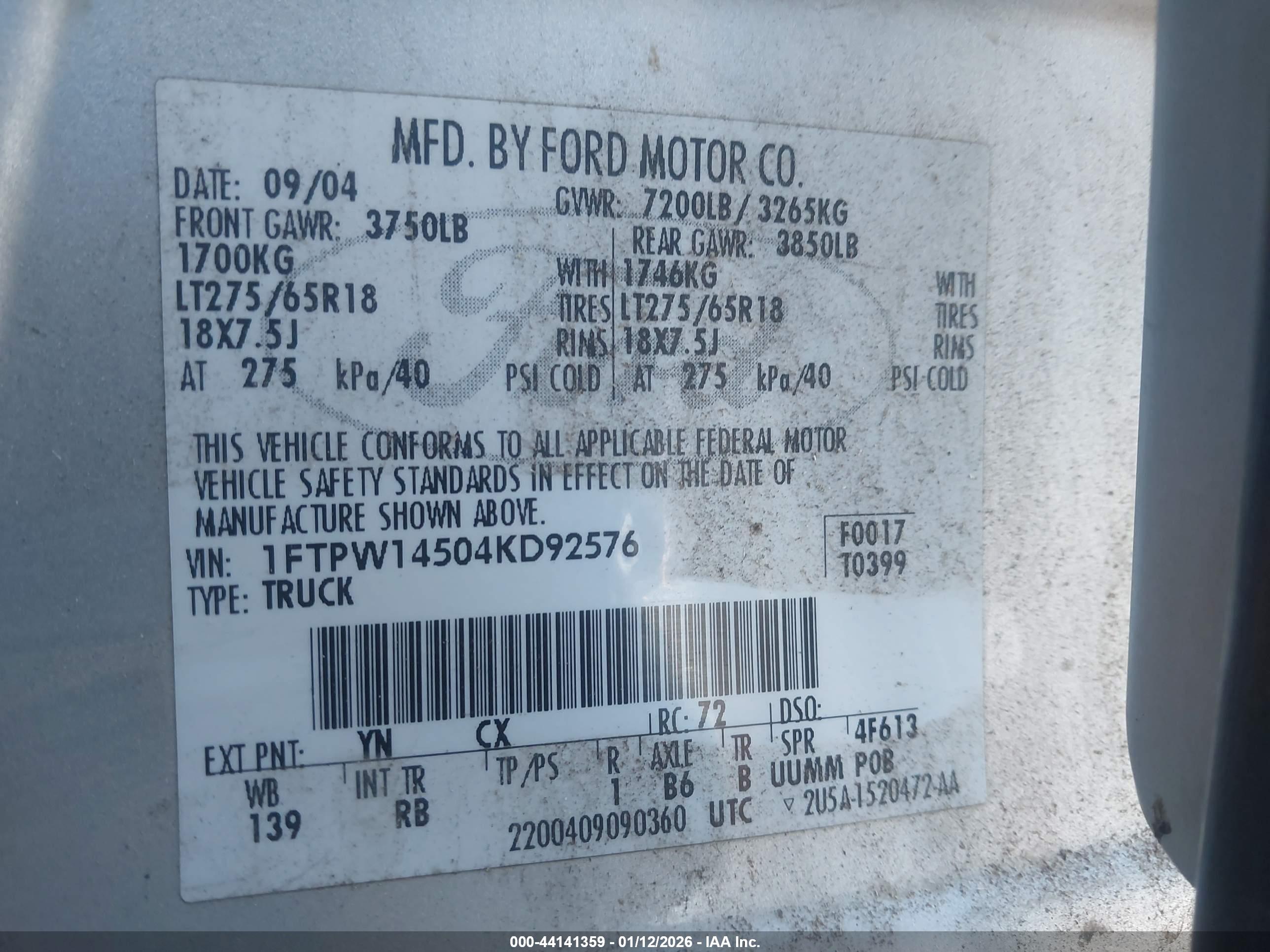 FORD F-150 image 9