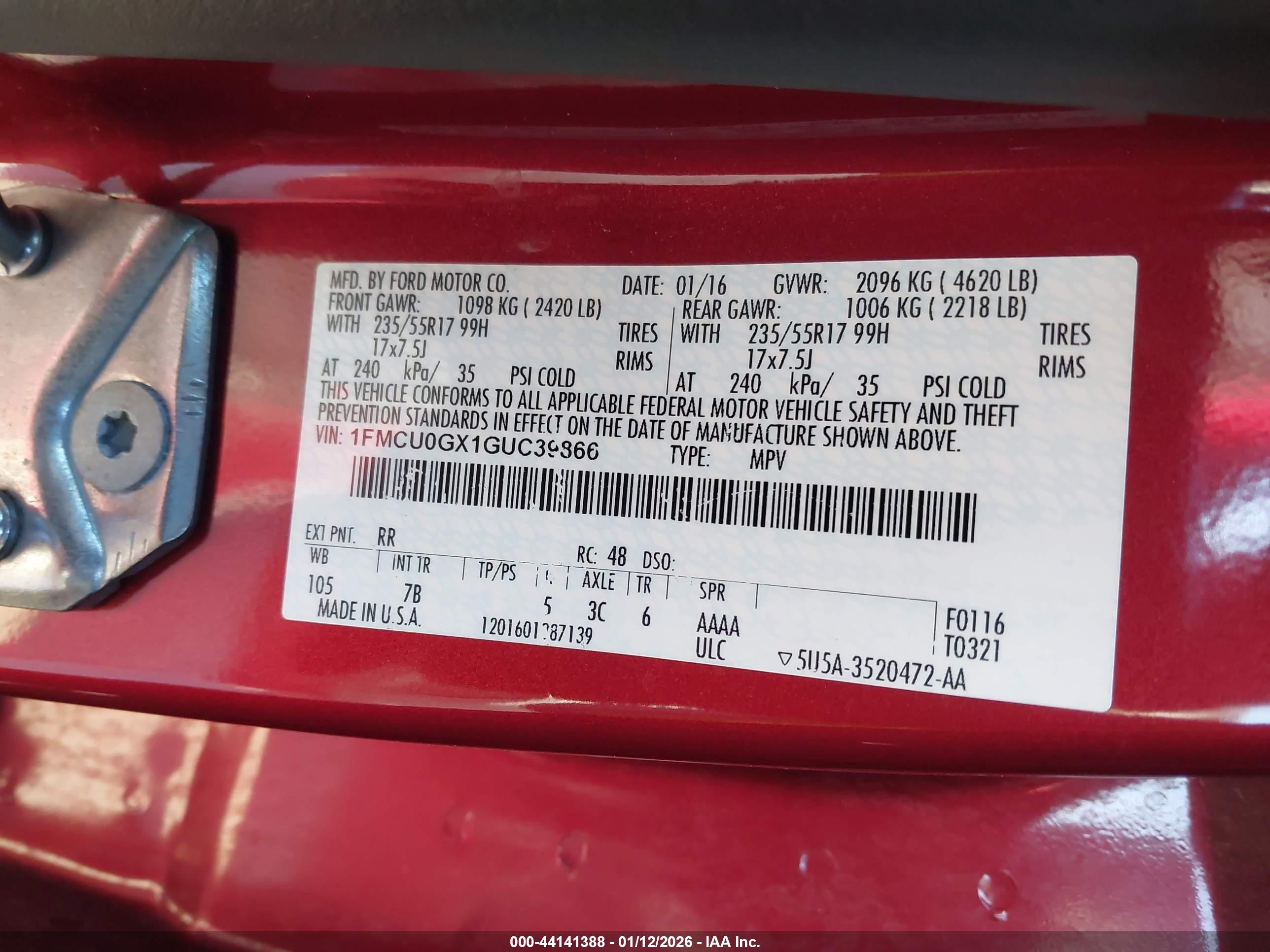 FORD ESCAPE image 9