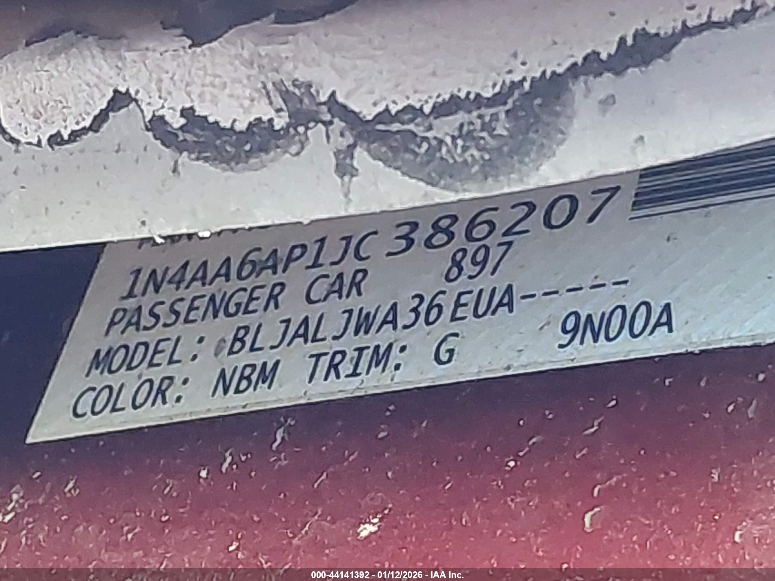 NISSAN MAXIMA image 9