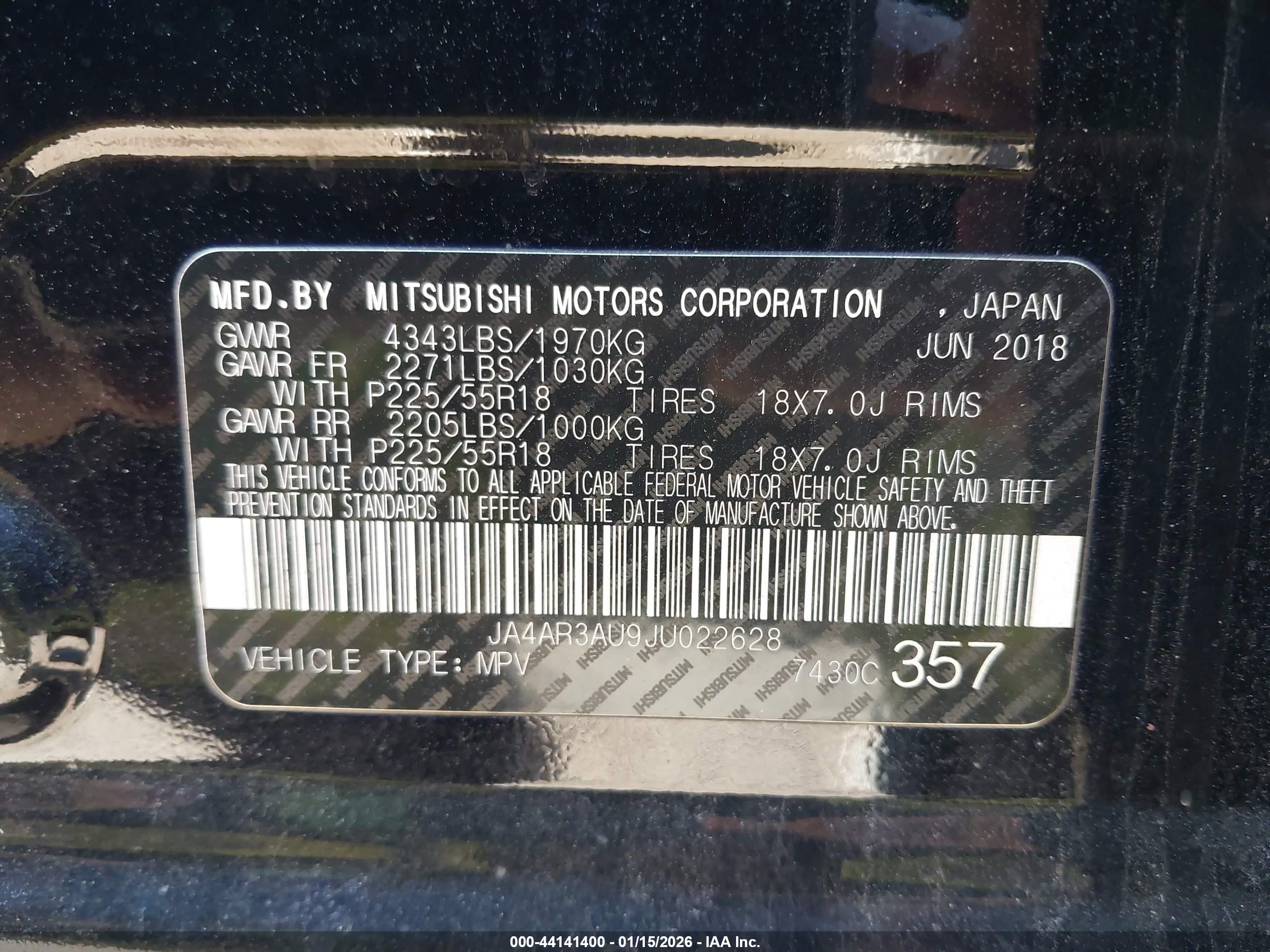 MITSUBISHI OUTLANDER image 9
