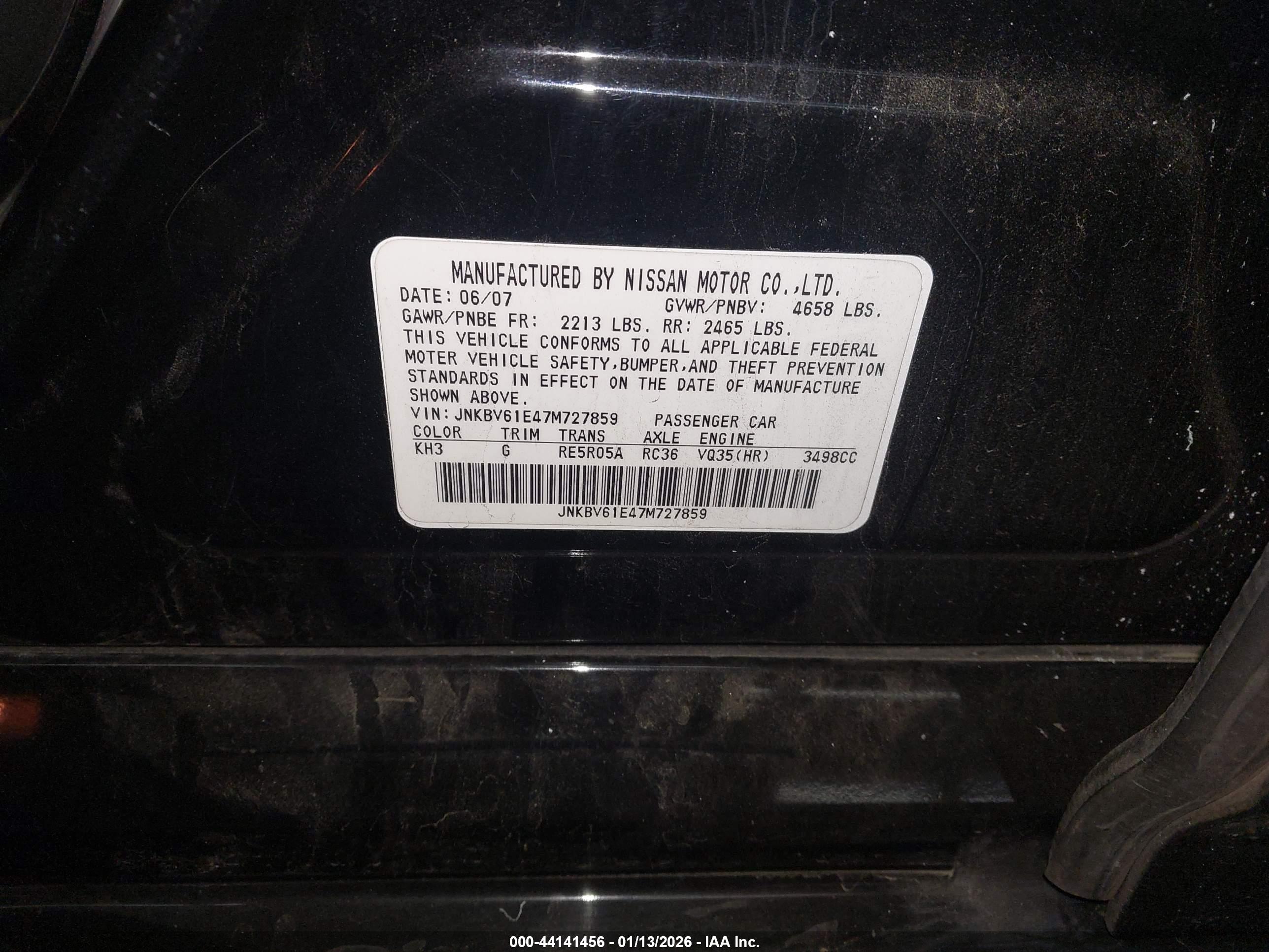 INFINITI G35 image 9