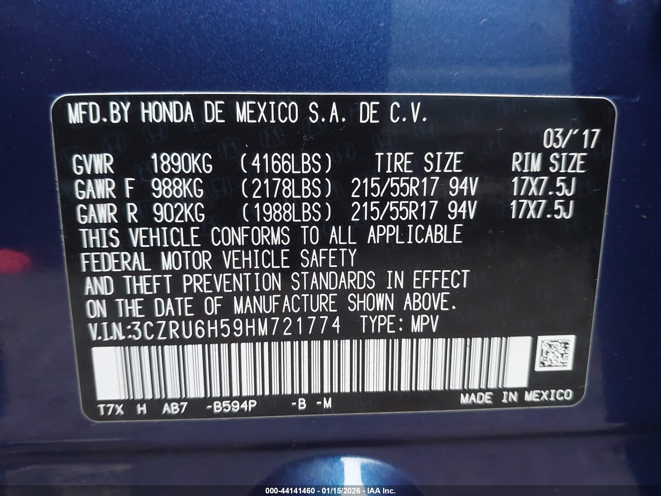 HONDA HR-V image 9