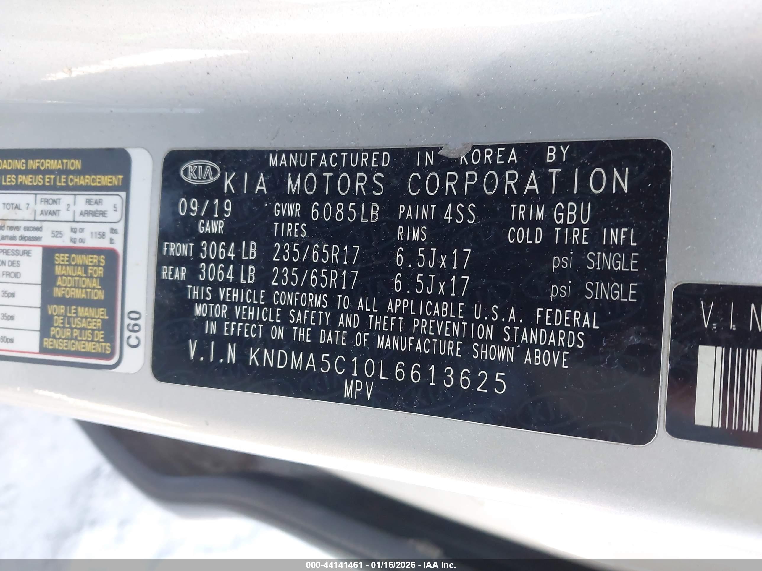KIA SEDONA image 9