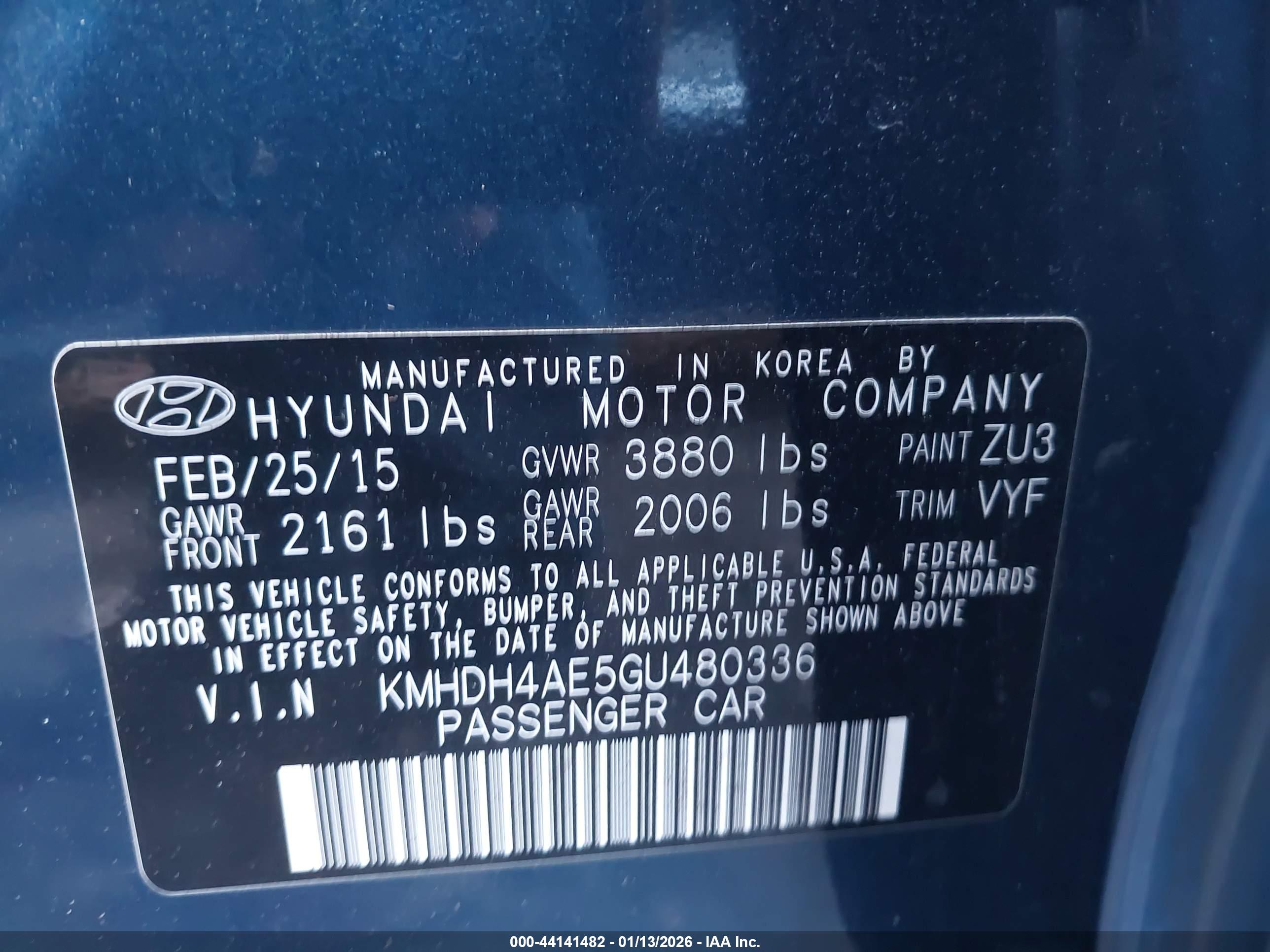 HYUNDAI ELANTRA image 9