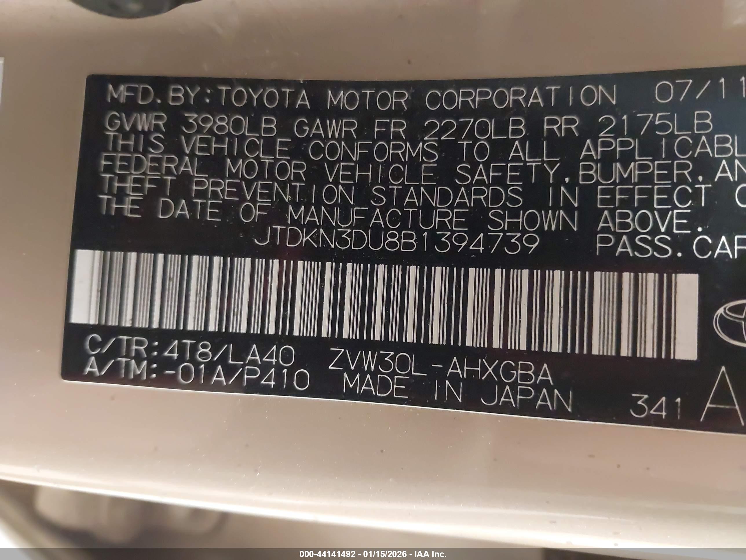 TOYOTA PRIUS image 9