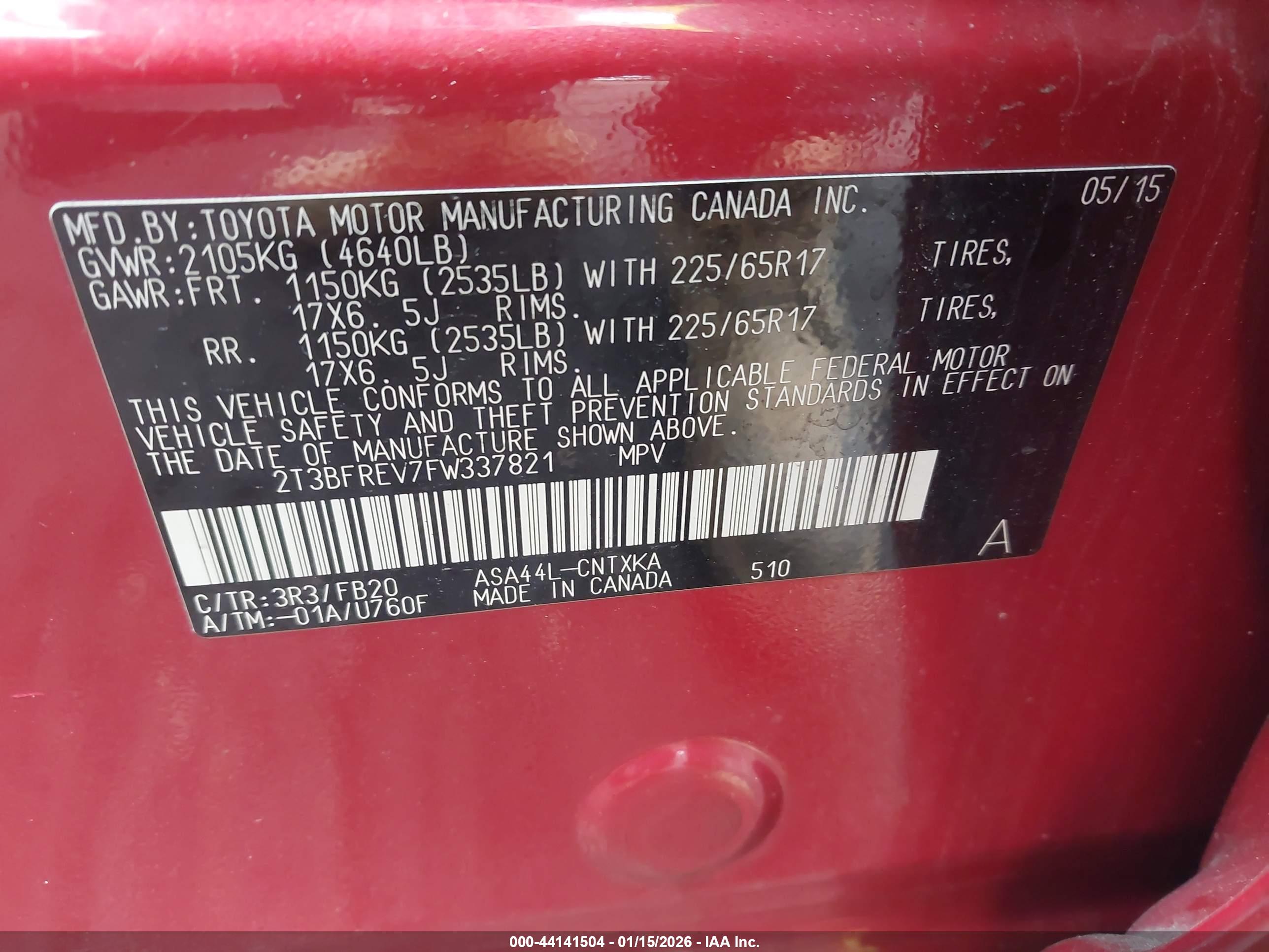 TOYOTA RAV4 image 9