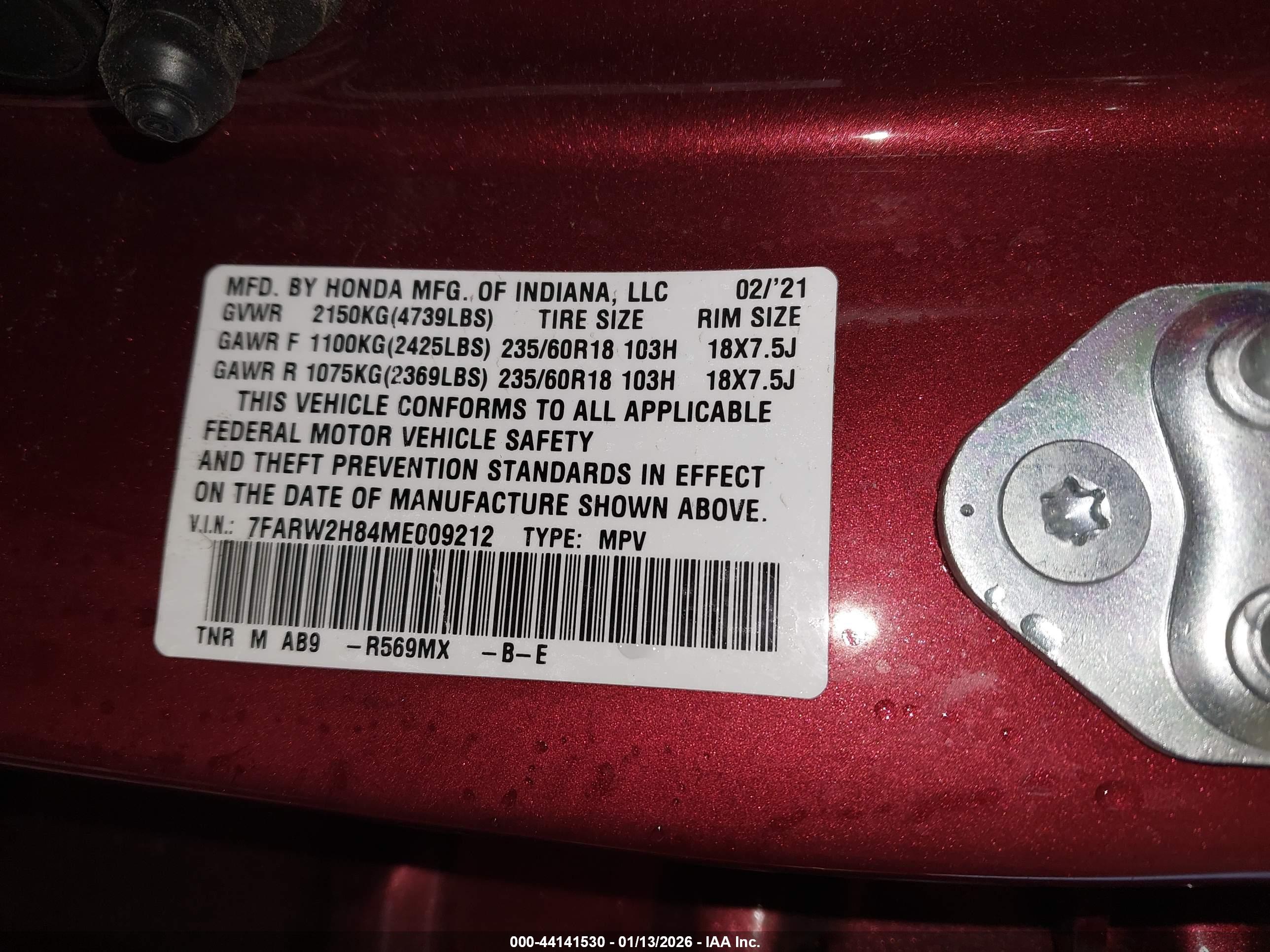 HONDA CR-V image 9