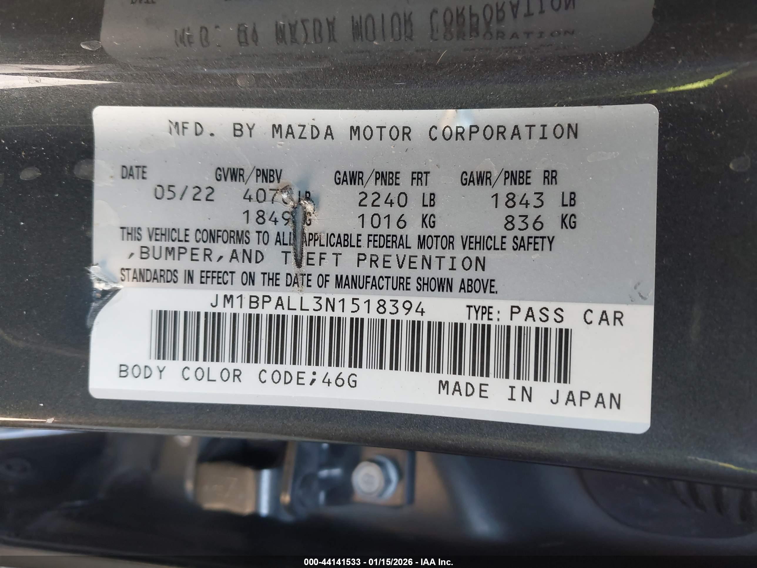 MAZDA MAZDA3 image 9