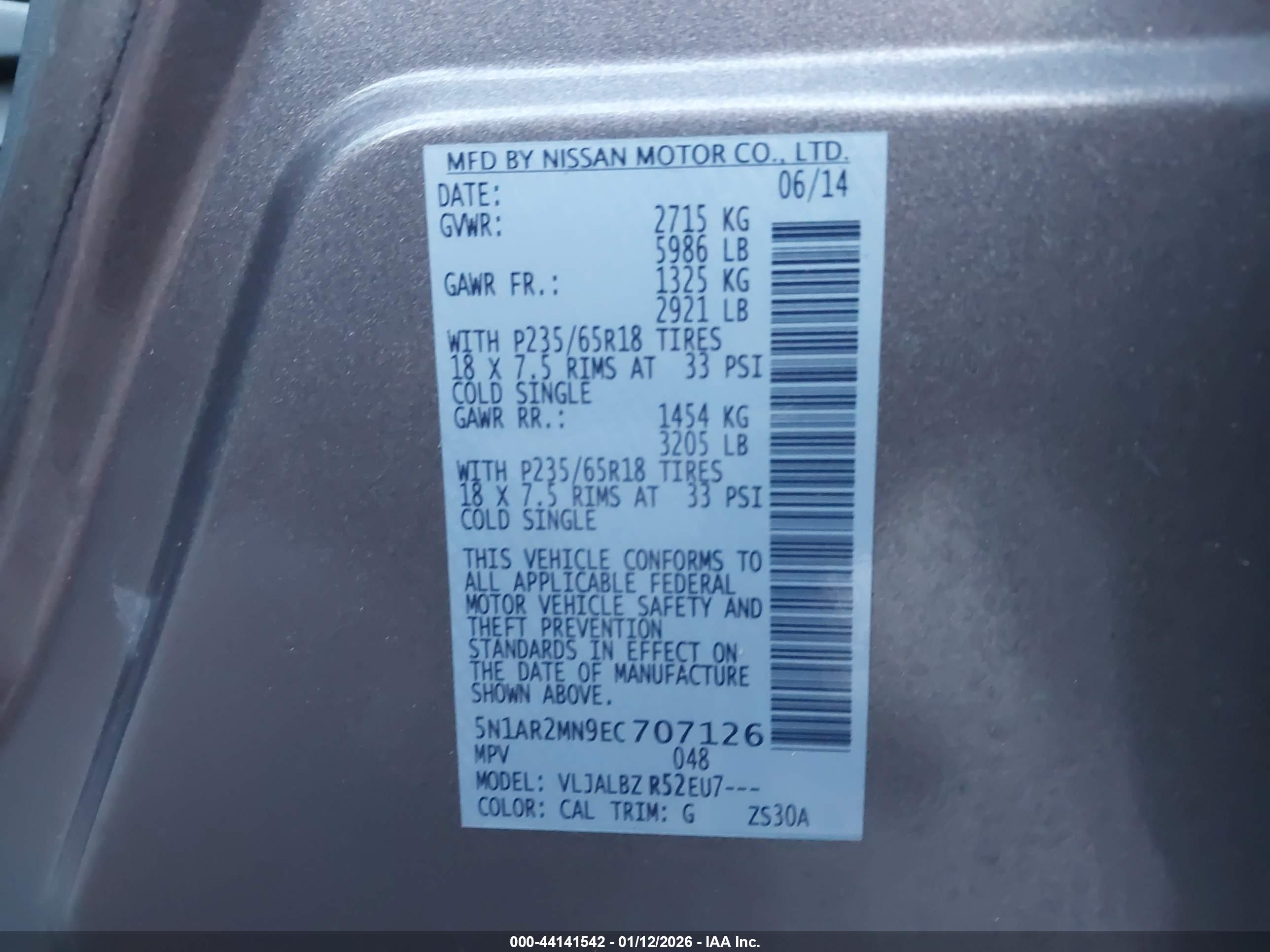NISSAN PATHFINDER image 9
