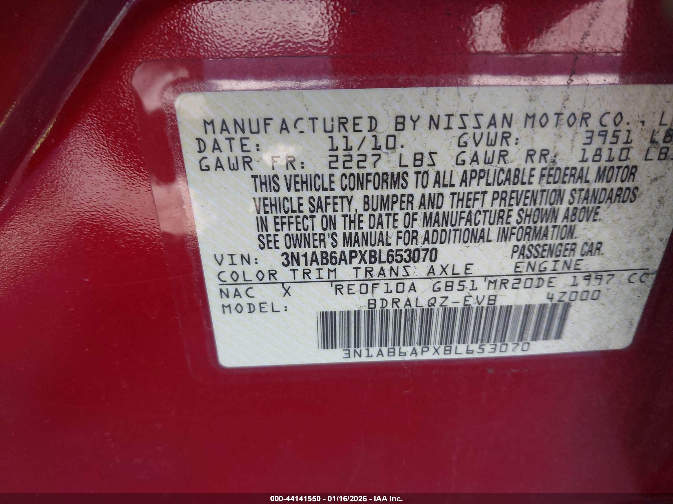 NISSAN SENTRA image 9