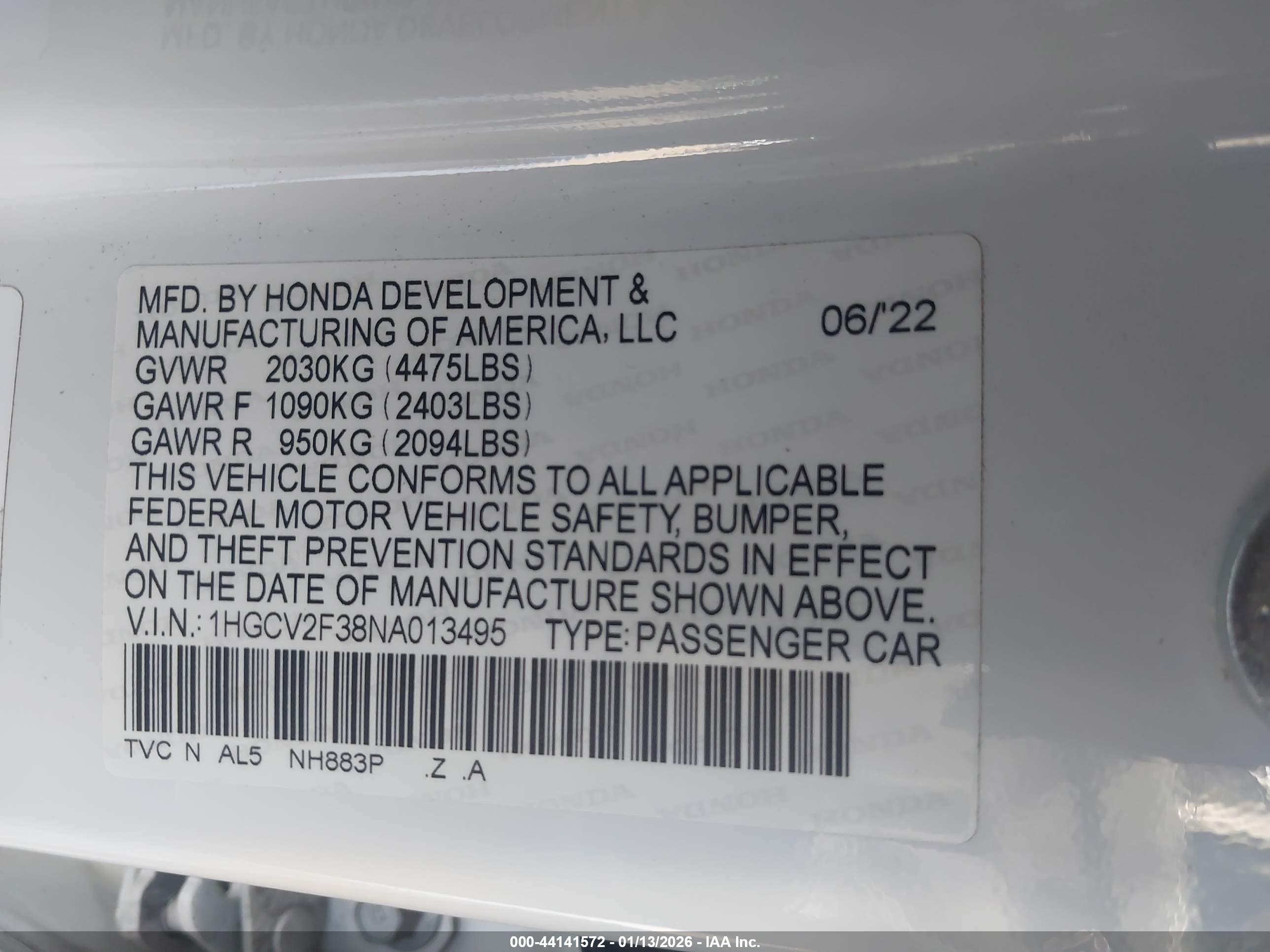 HONDA ACCORD image 9