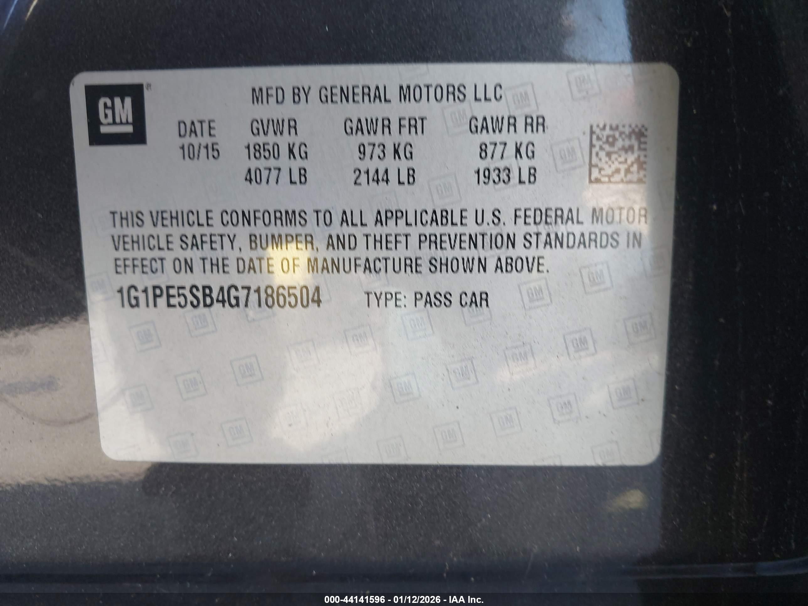 CHEVROLET CRUZE image 9