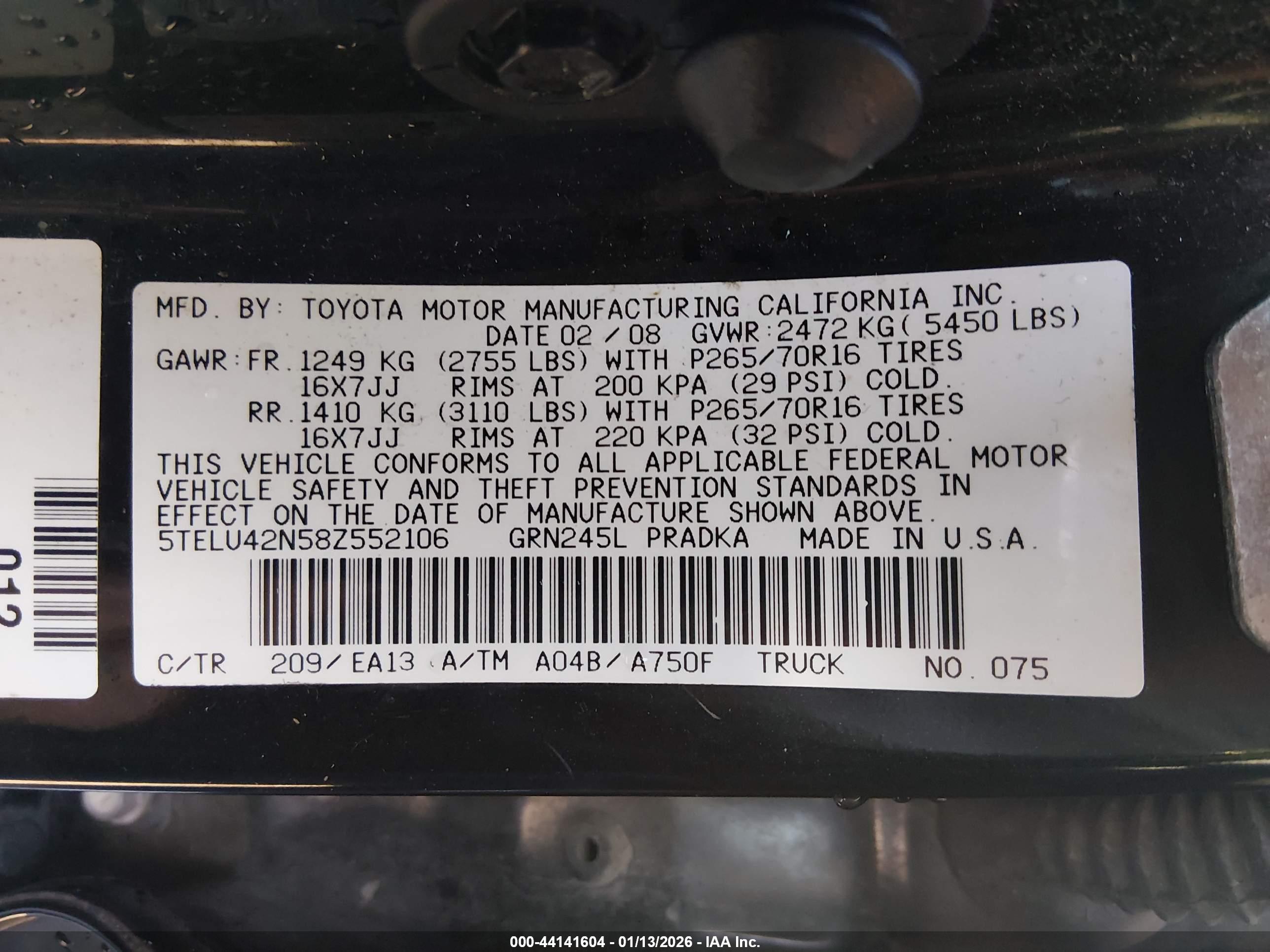 TOYOTA TACOMA image 9