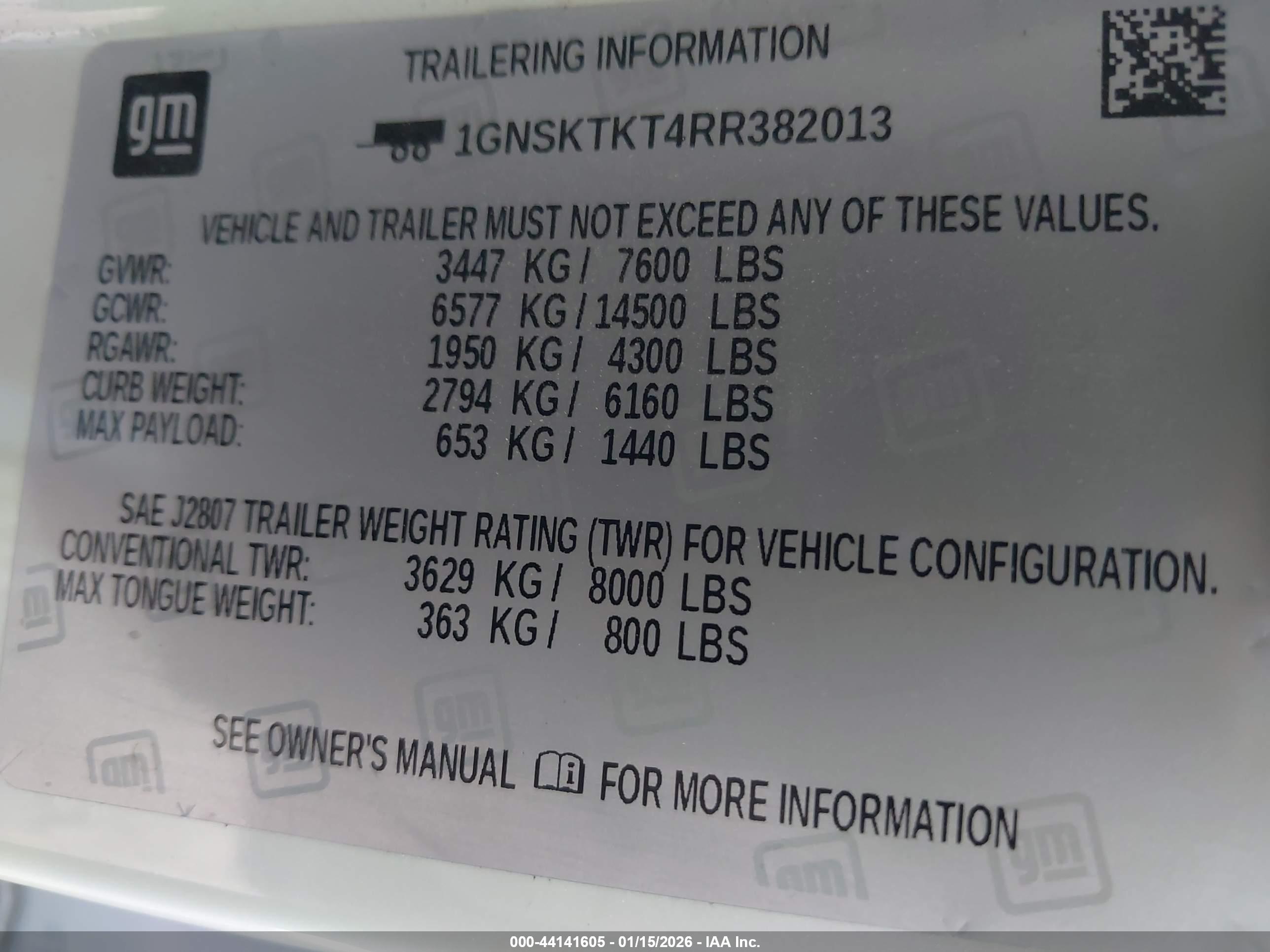 CHEVROLET TAHOE image 9