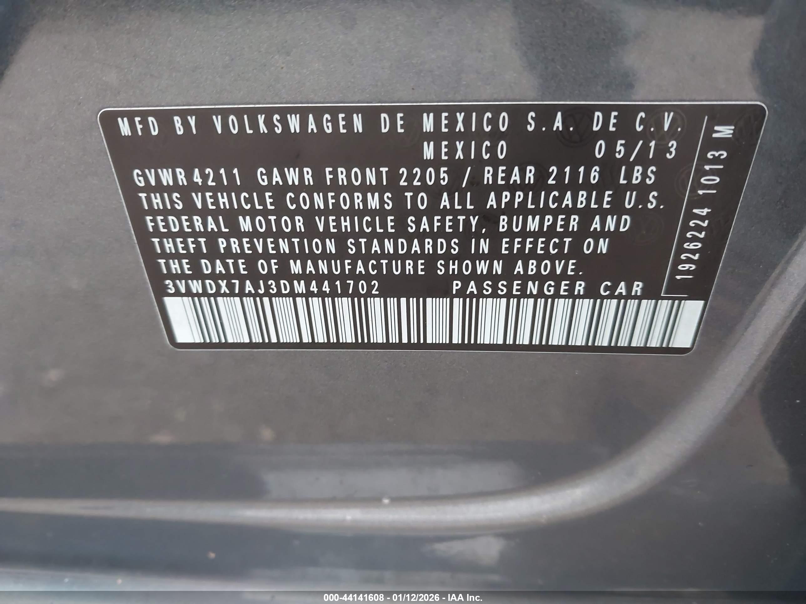 VOLKSWAGEN JETTA image 9