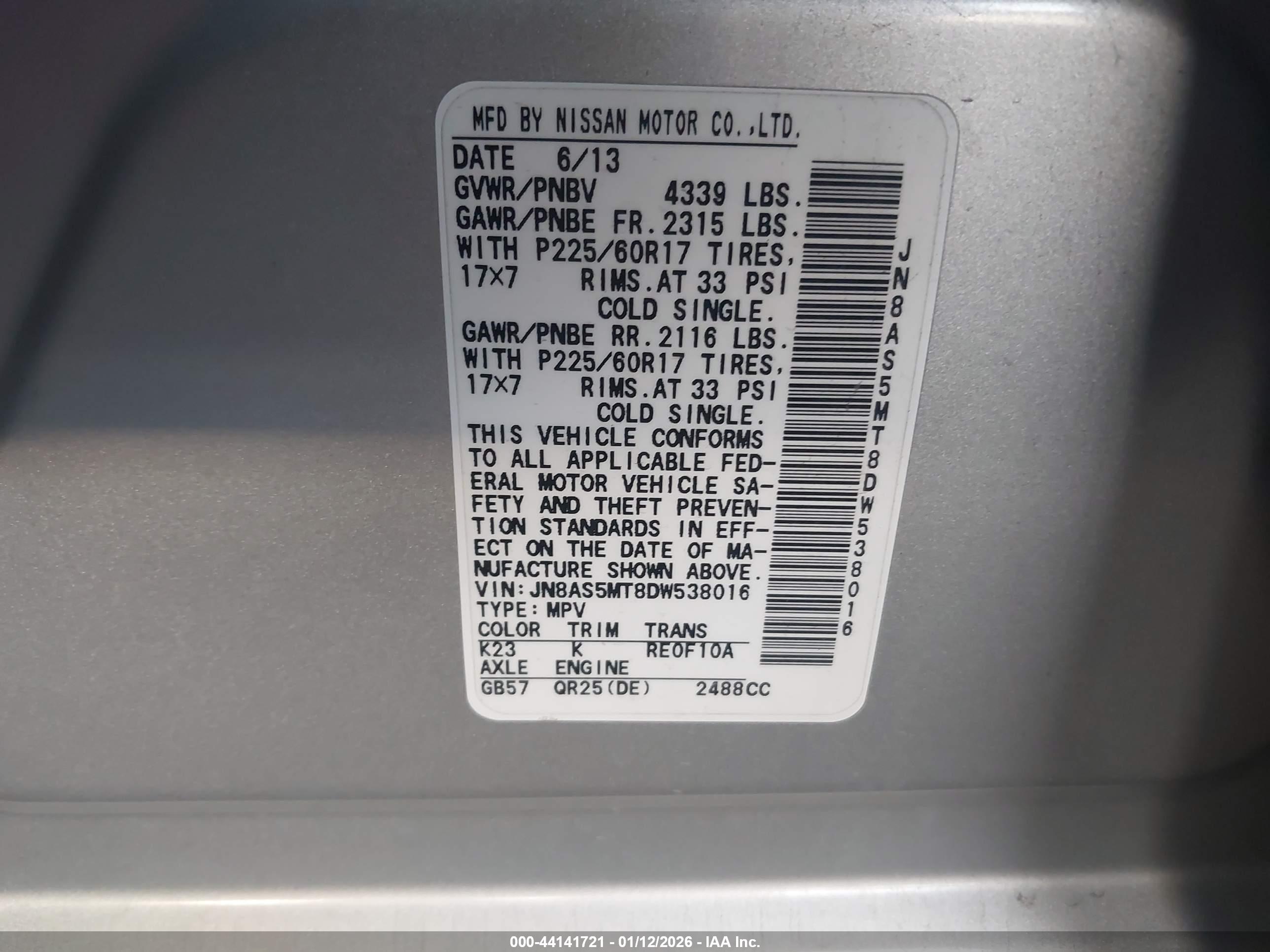NISSAN ROGUE image 9