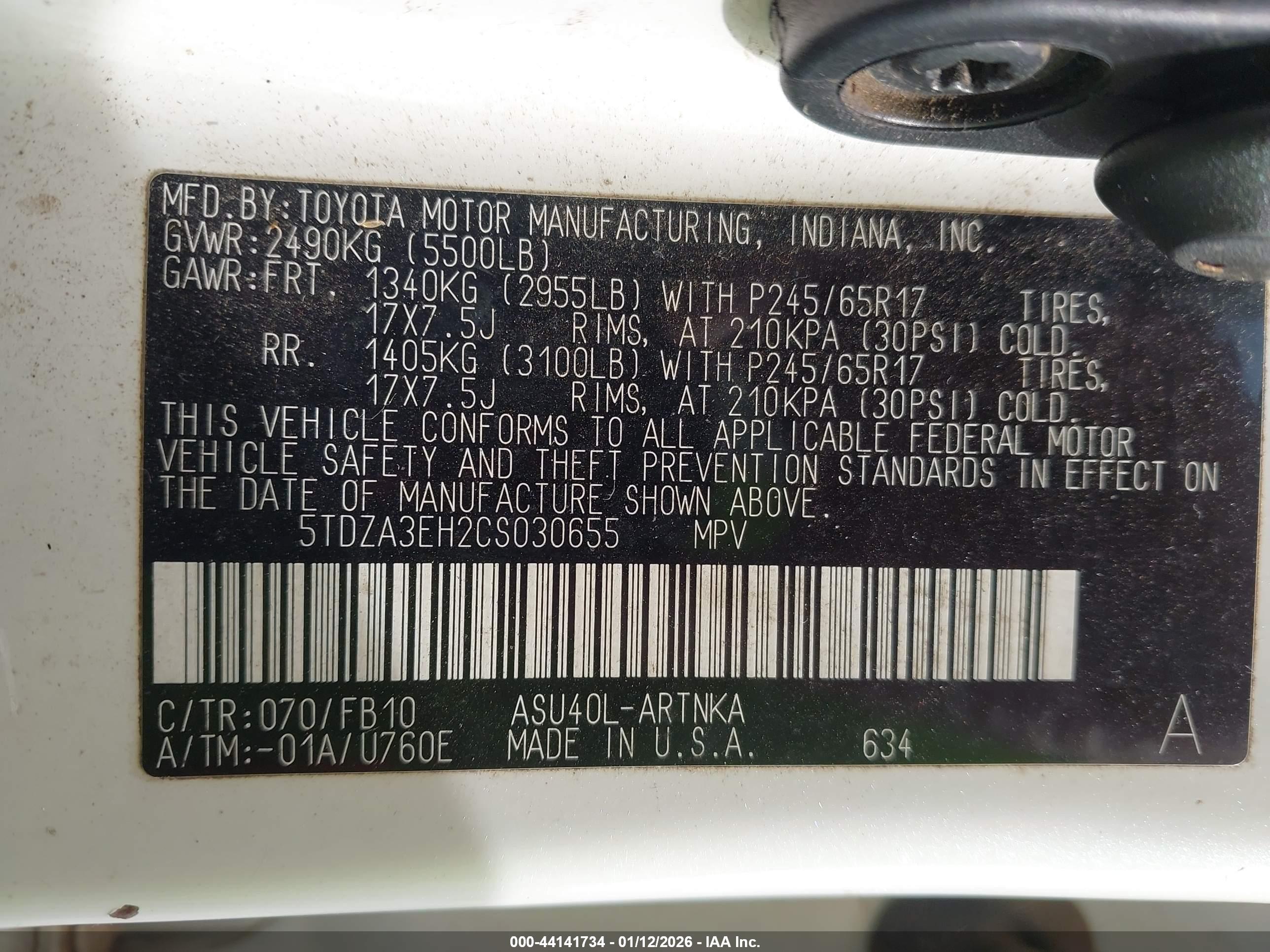 TOYOTA HIGHLANDER image 9