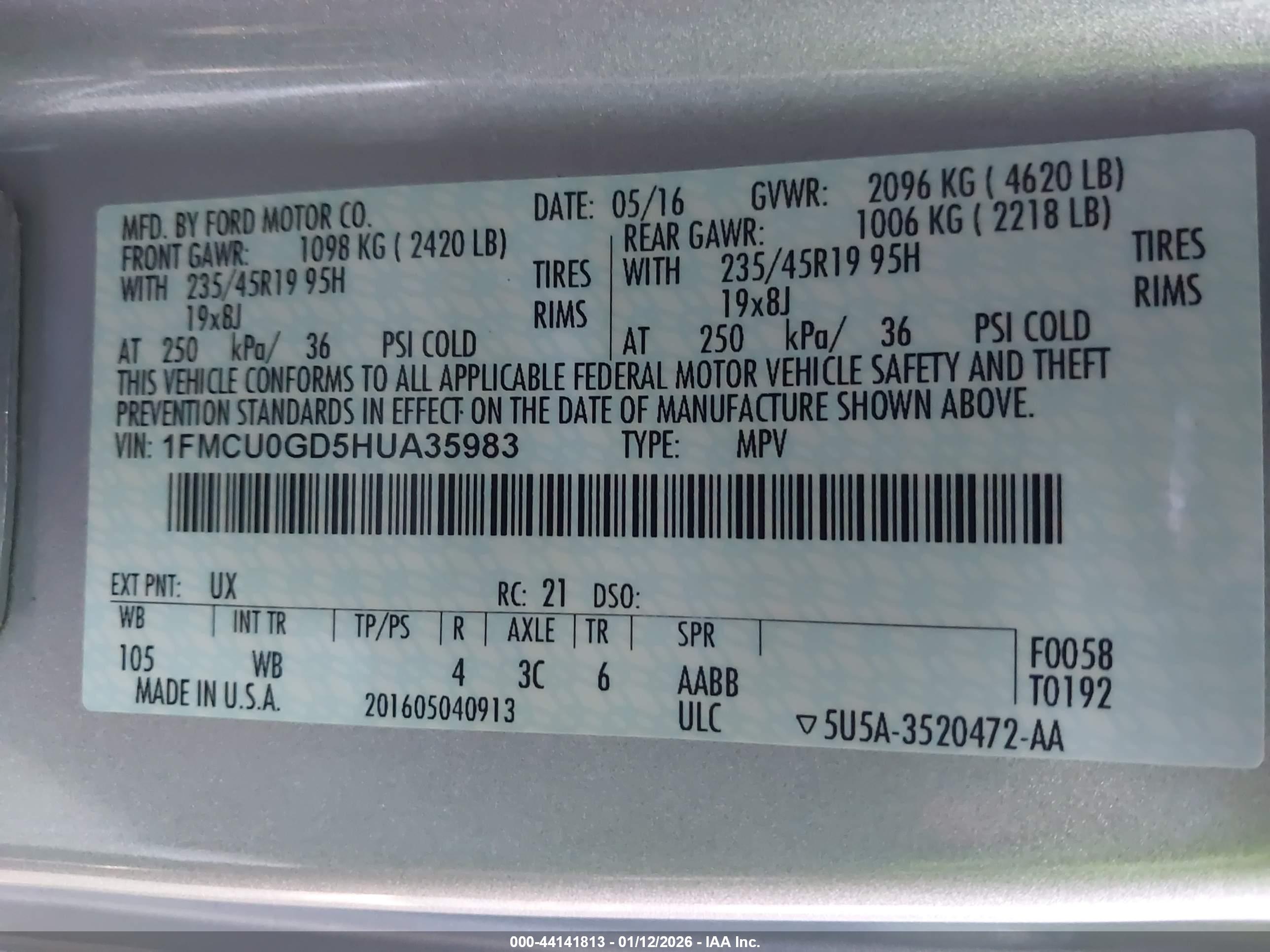FORD ESCAPE image 9