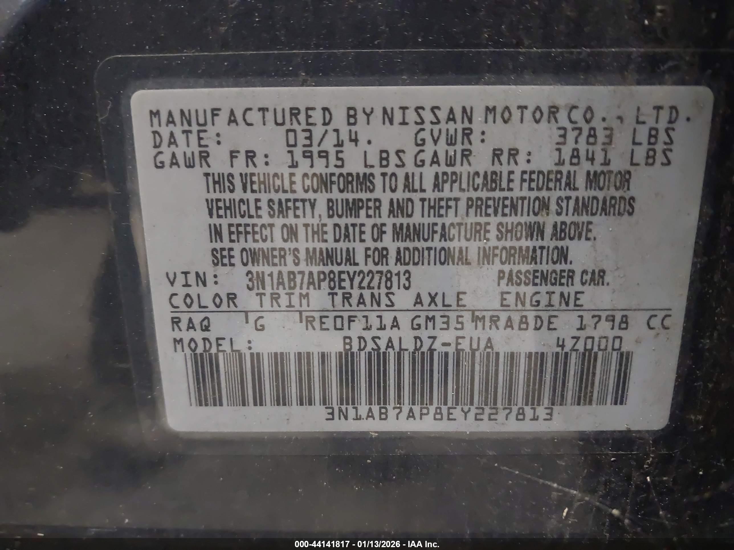 NISSAN SENTRA image 9