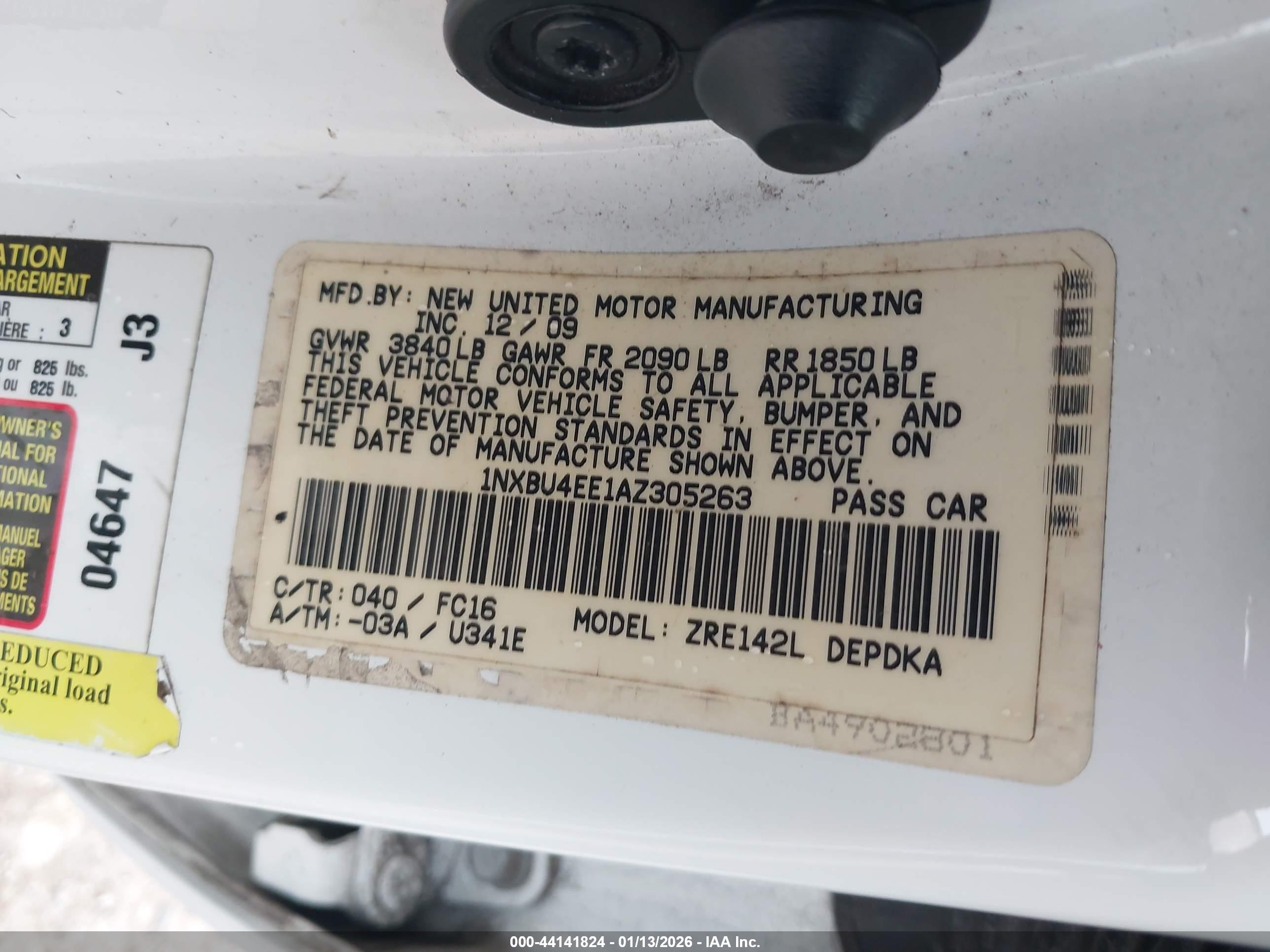 TOYOTA COROLLA image 9